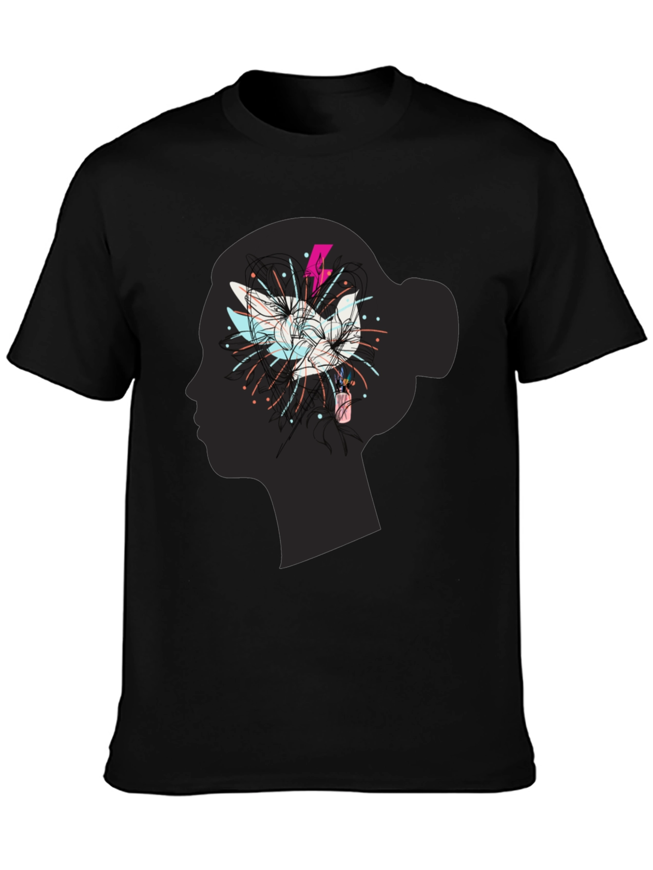 Abstract Mind T-Shirt - Artistic Graphic Tee