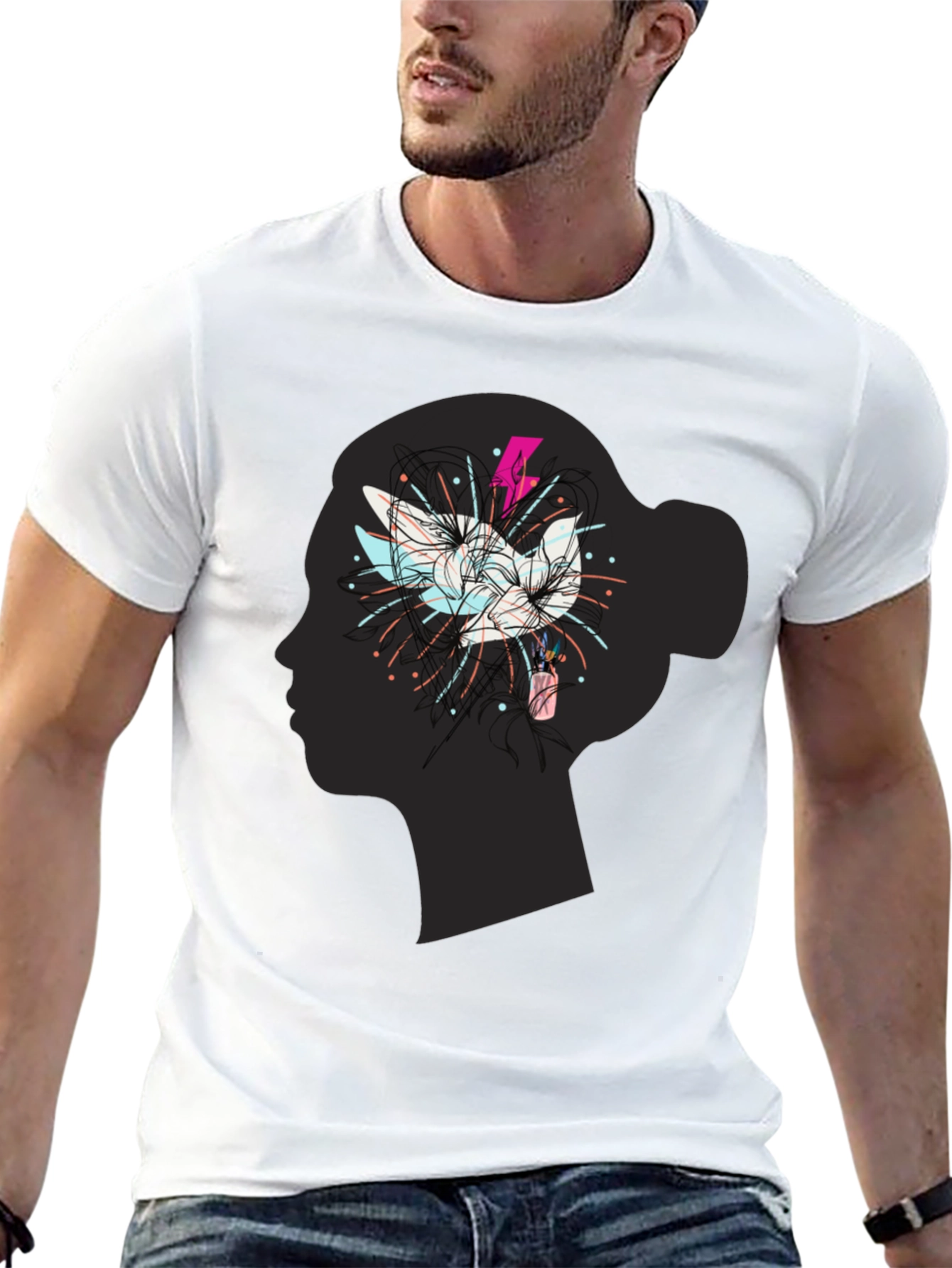 Abstract Mind T-Shirt - Artistic Graphic Tee