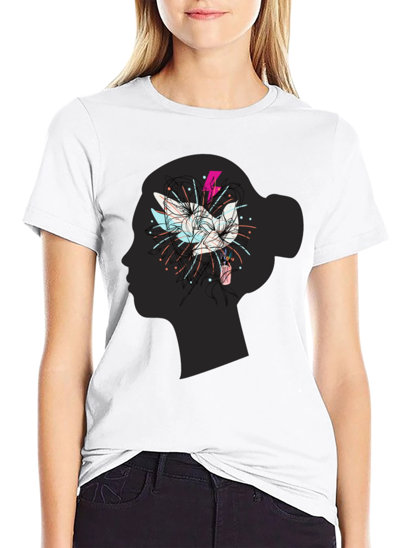 Abstract Mind T-Shirt - Artistic Graphic Tee