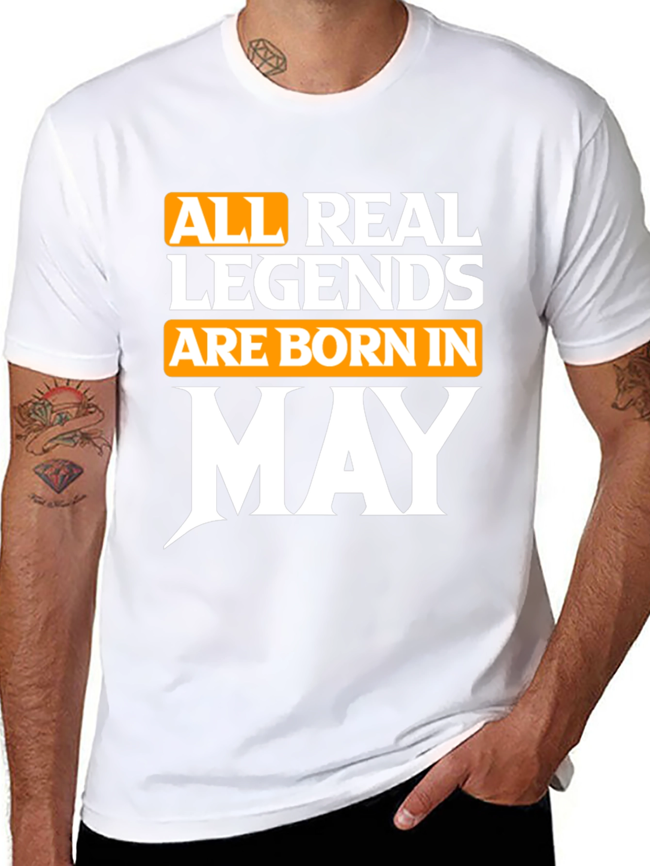 Born in May Legend T-Shirt