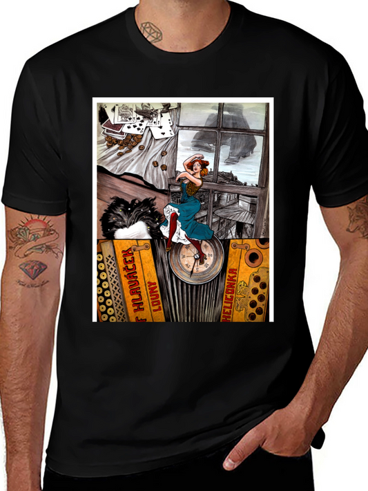 Accordion Woman T-Shirt