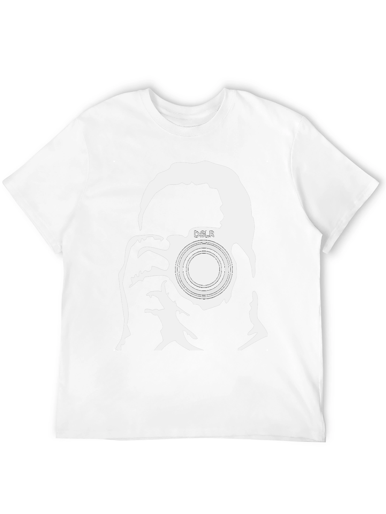 Photographer Graphic Tee - DSLR Camera T-Shirt