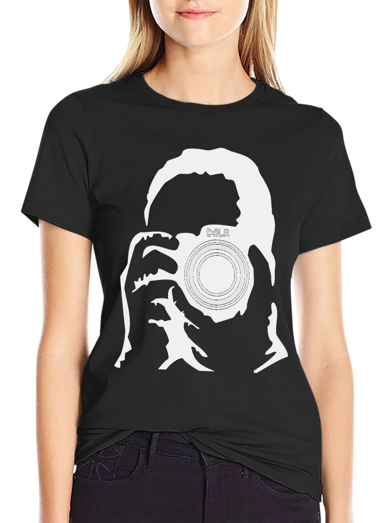 Photographer Graphic Tee - DSLR Camera T-Shirt