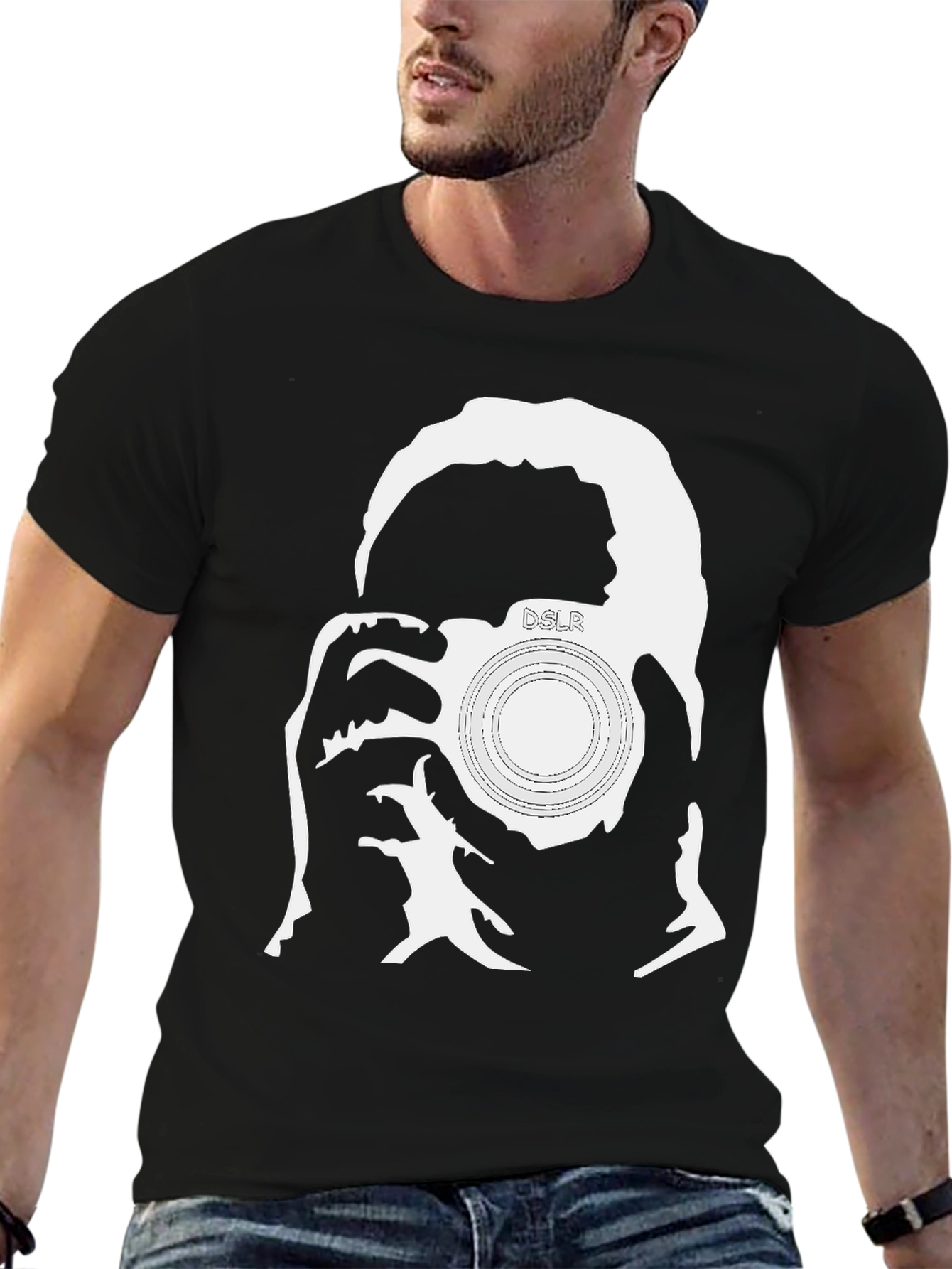 Photographer Graphic Tee - DSLR Camera T-Shirt