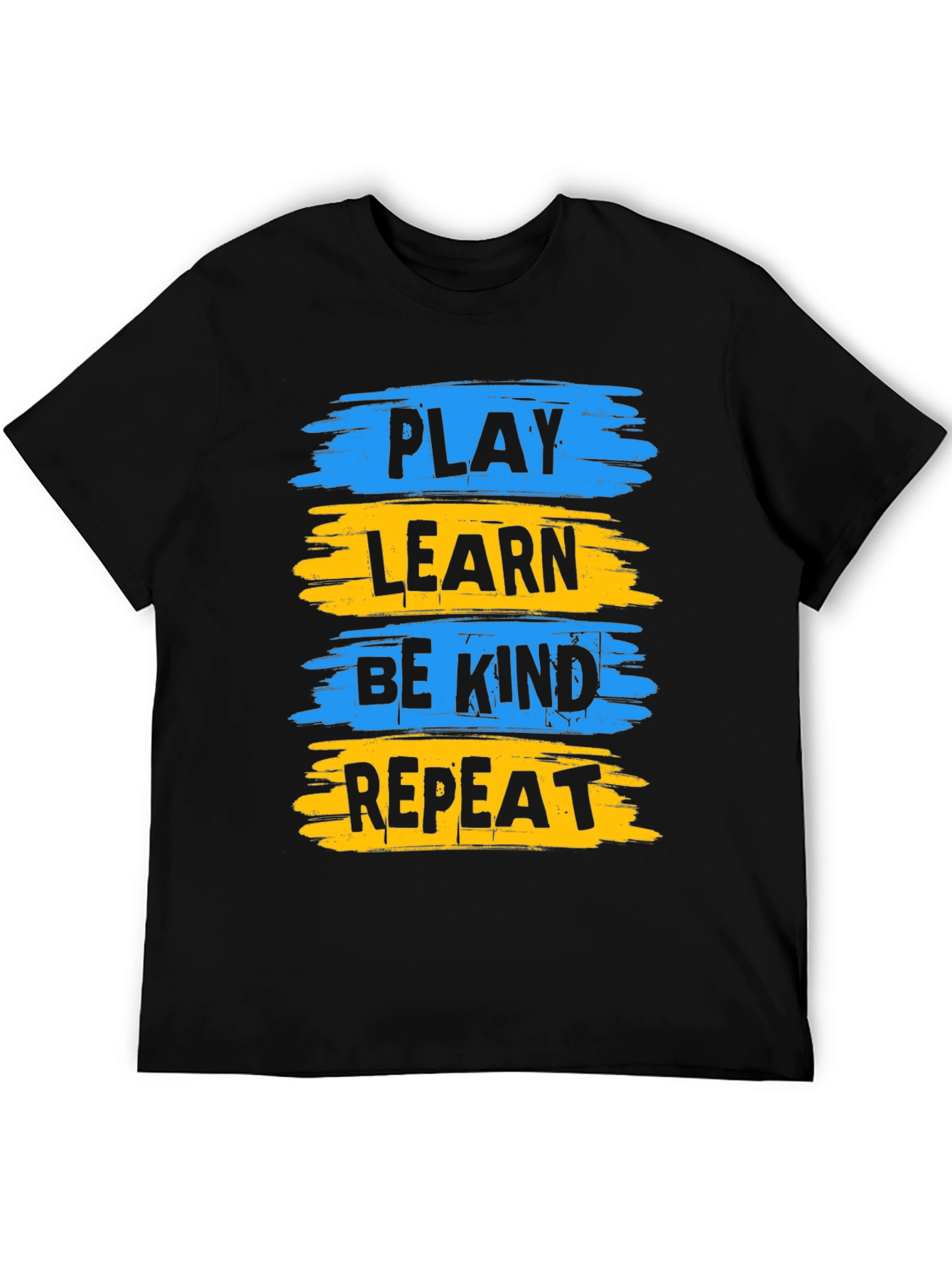 Play Learn Be Kind Repeat Graphic Tee