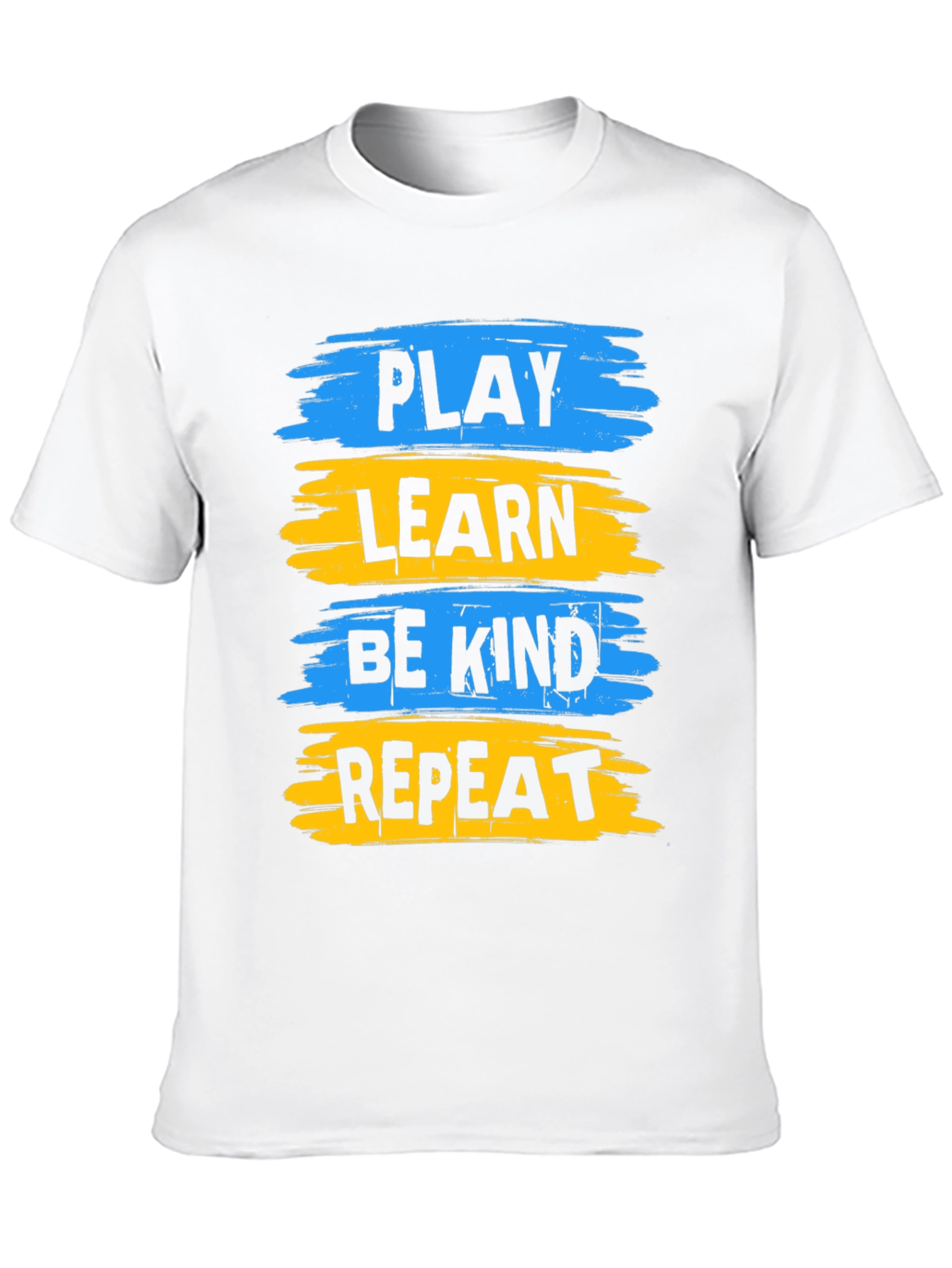 Play Learn Be Kind Repeat Graphic Tee
