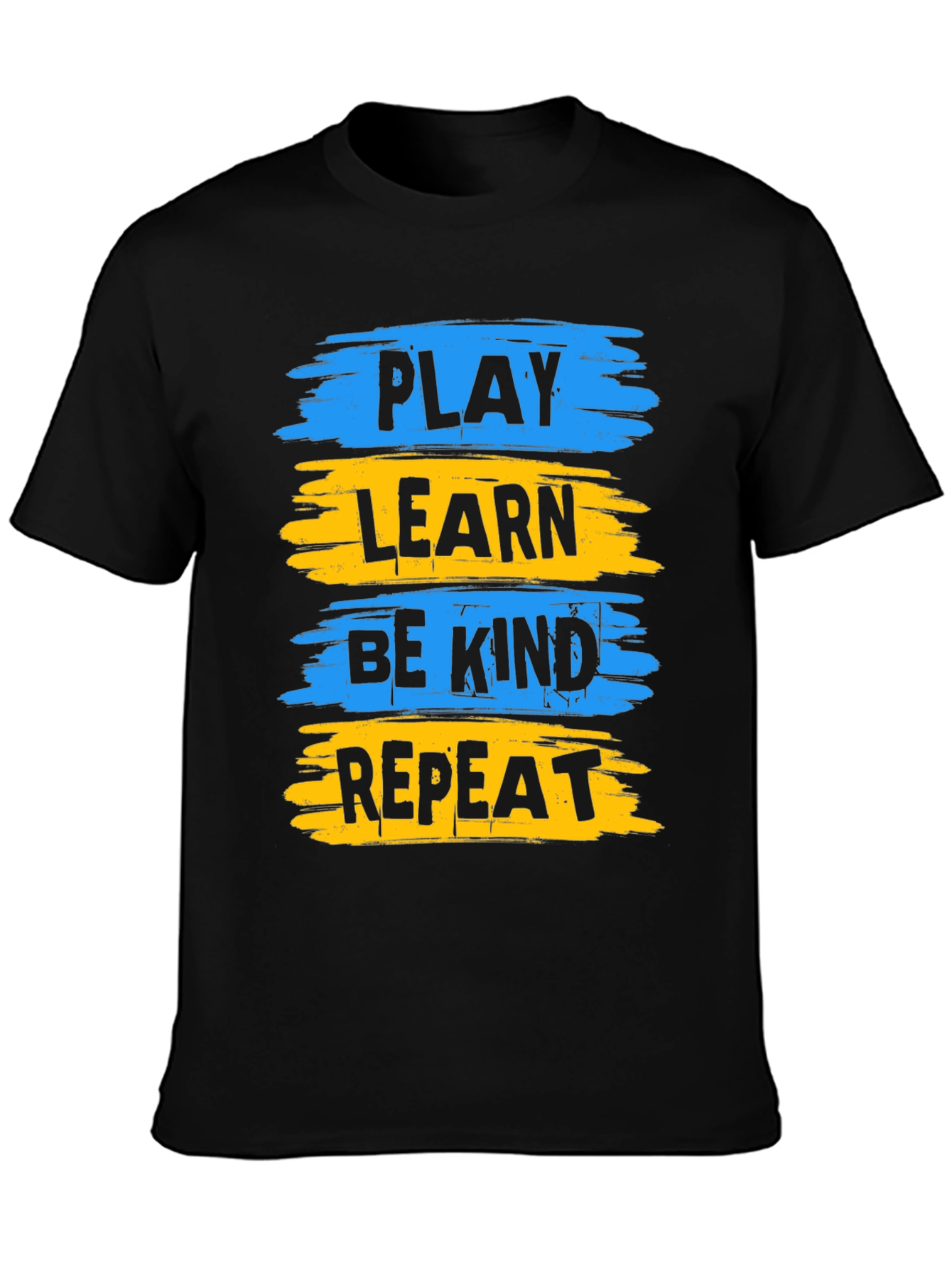 Play Learn Be Kind Repeat Graphic Tee