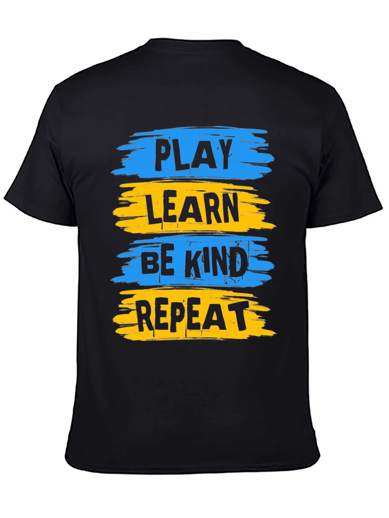 Play Learn Be Kind Repeat Graphic Tee