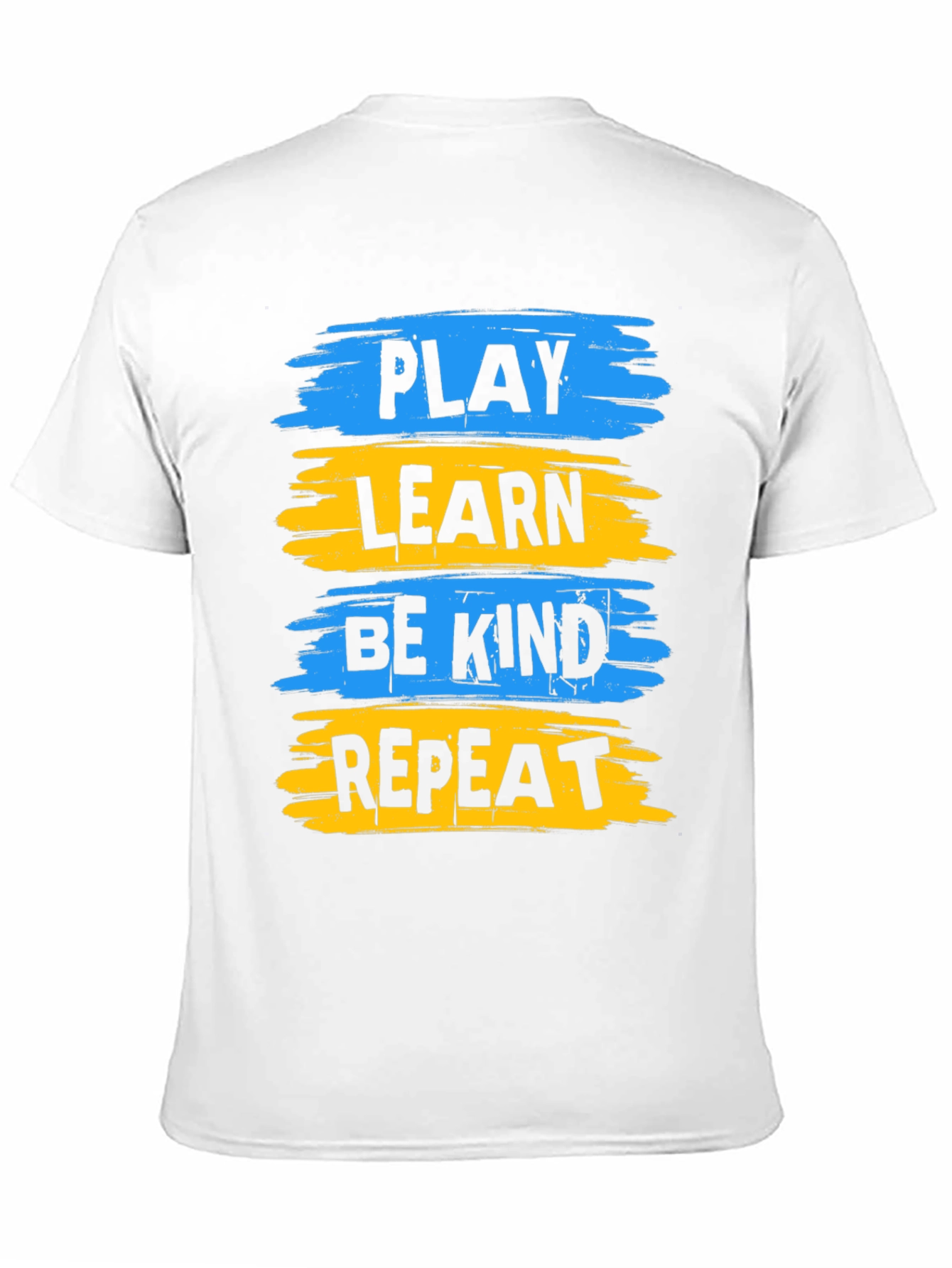 Play Learn Be Kind Repeat Graphic Tee