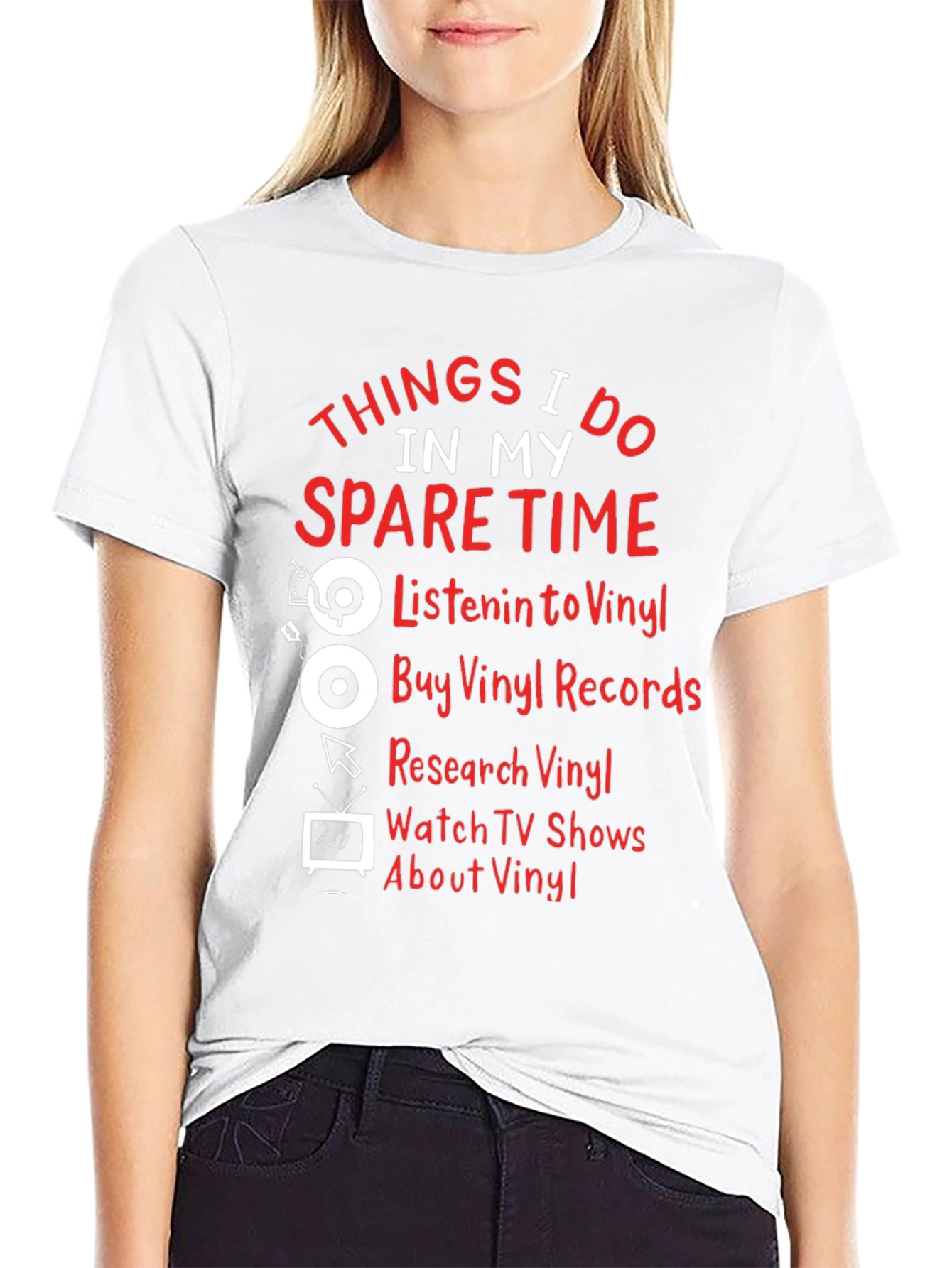 Vinyl Lover T-Shirt: Spare Time Hobbies