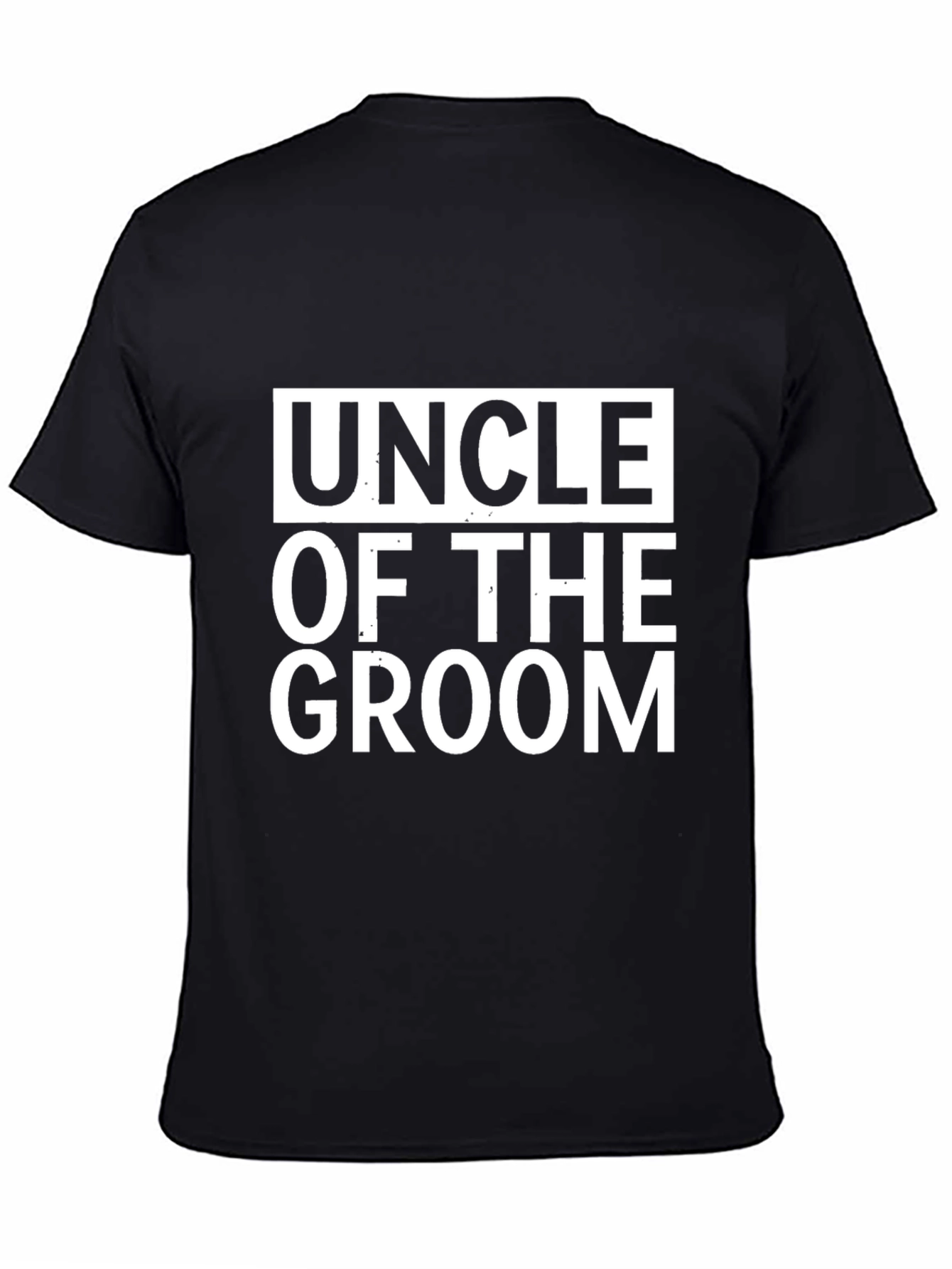 Uncle of the Groom T-Shirt - Wedding Party Tee