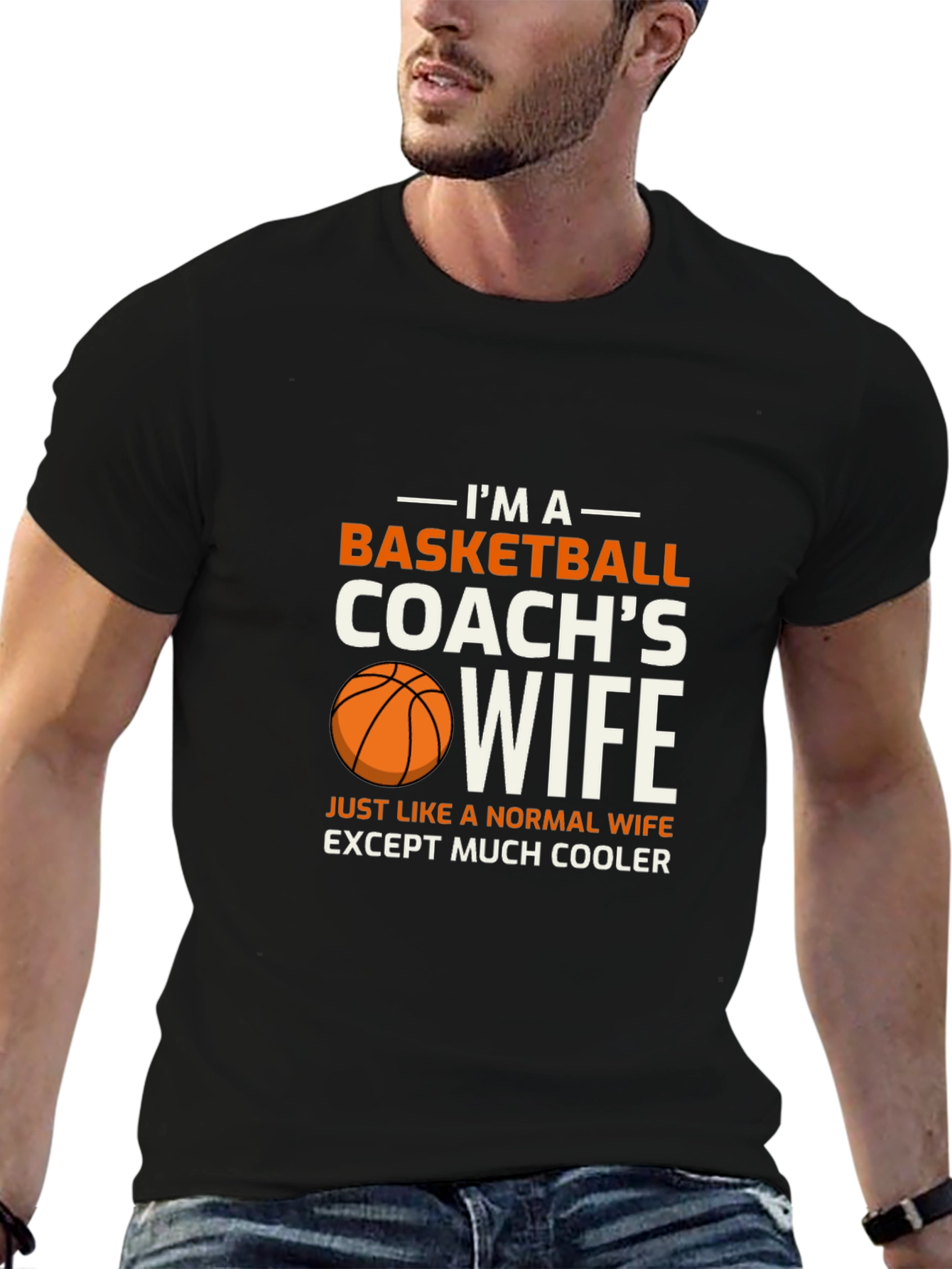 Basketball Coachs Wife T-Shirt - Cool Wife Apparel