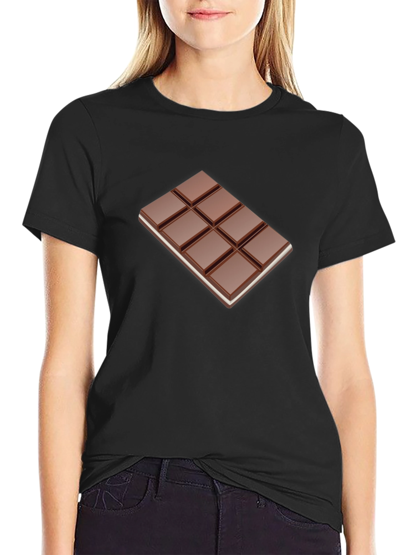 Chocolate Bar Graphic Tee - Sweet Style!