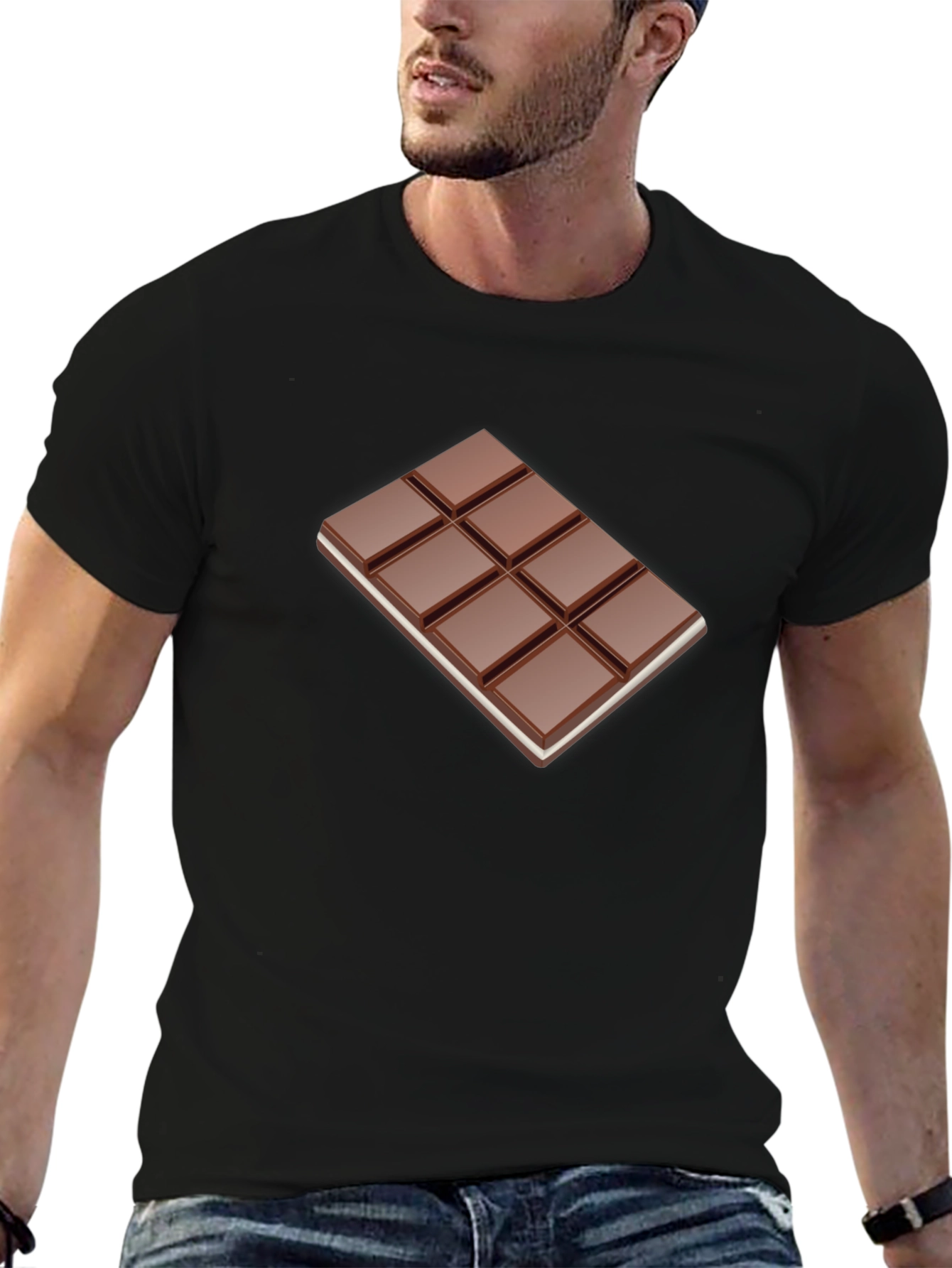 Chocolate Bar Graphic Tee - Sweet Style!