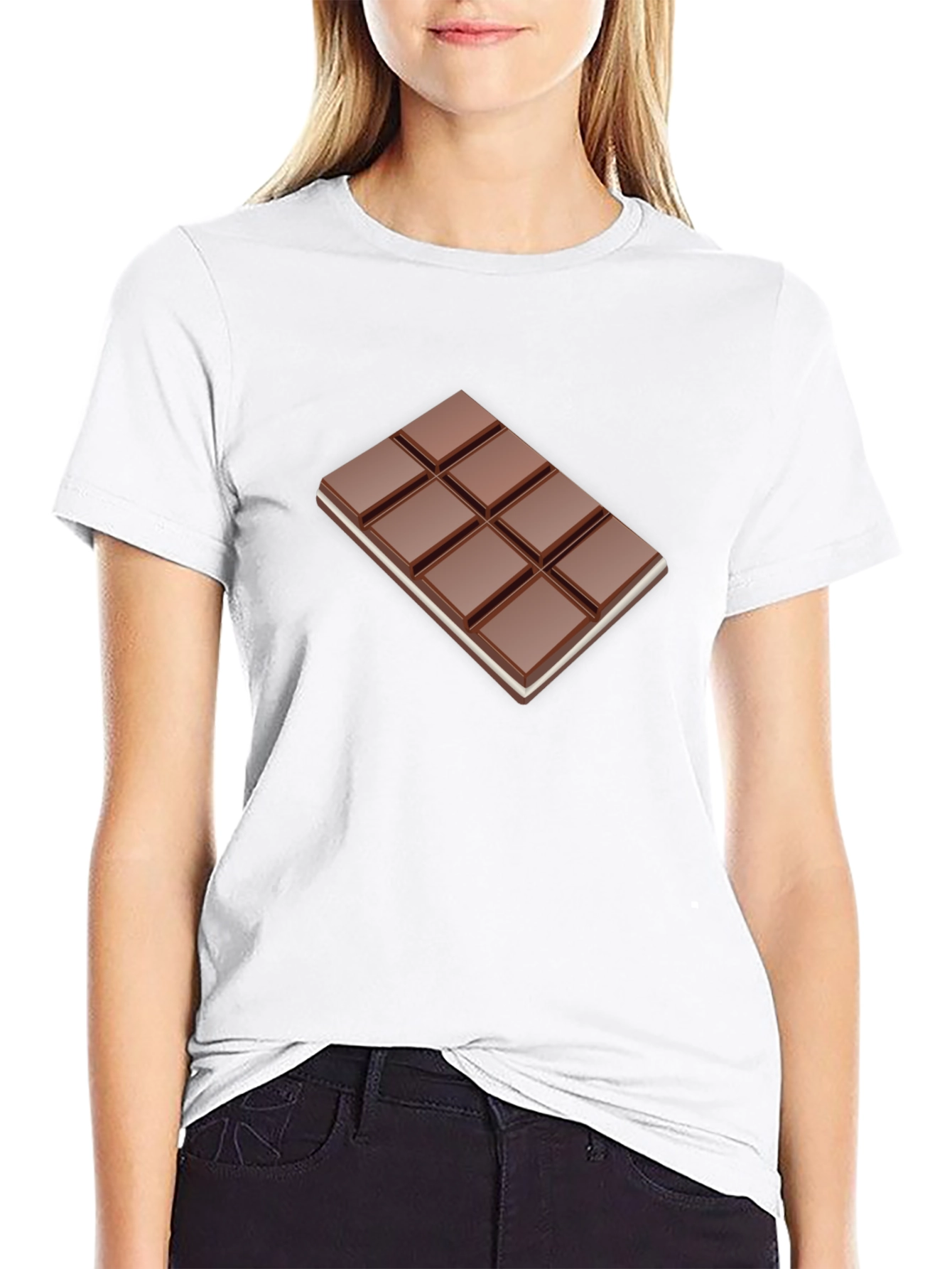 Chocolate Bar Graphic Tee - Sweet Style!