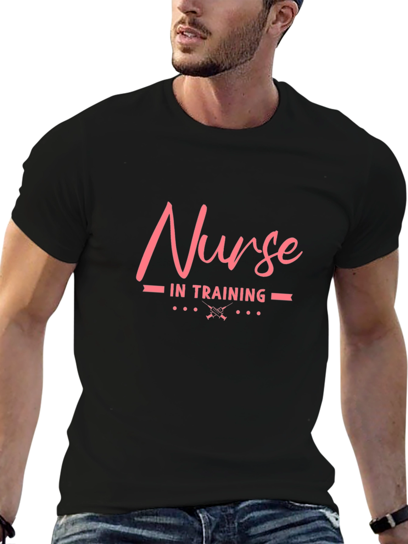 Nurse in Training Black T-Shirt