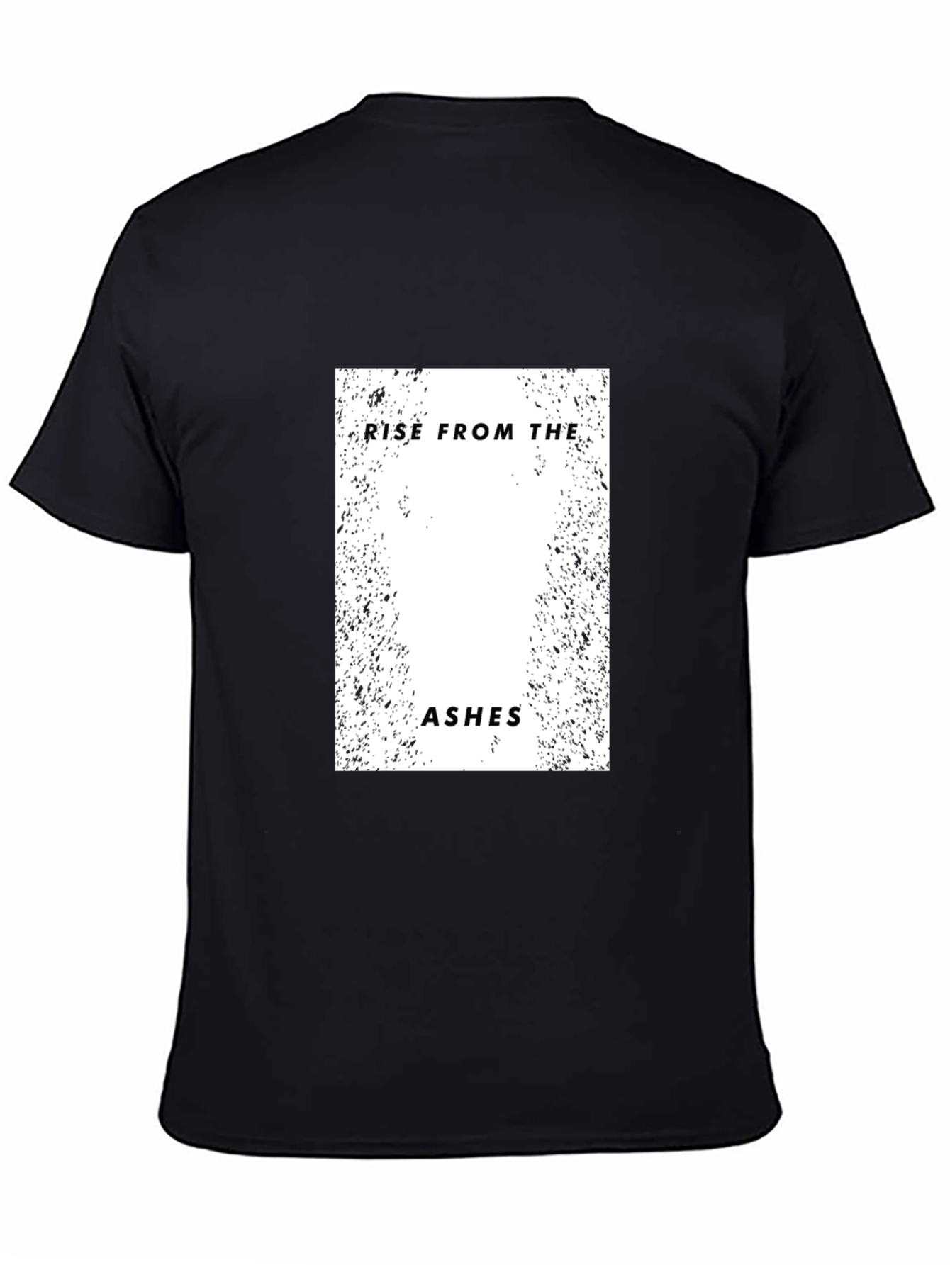 Rise From The Ashes Black Graphic Tee