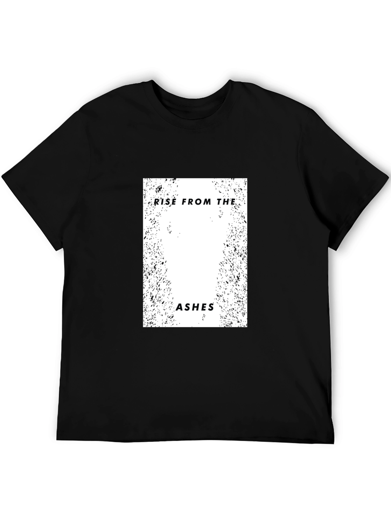 Rise From The Ashes Black Graphic Tee
