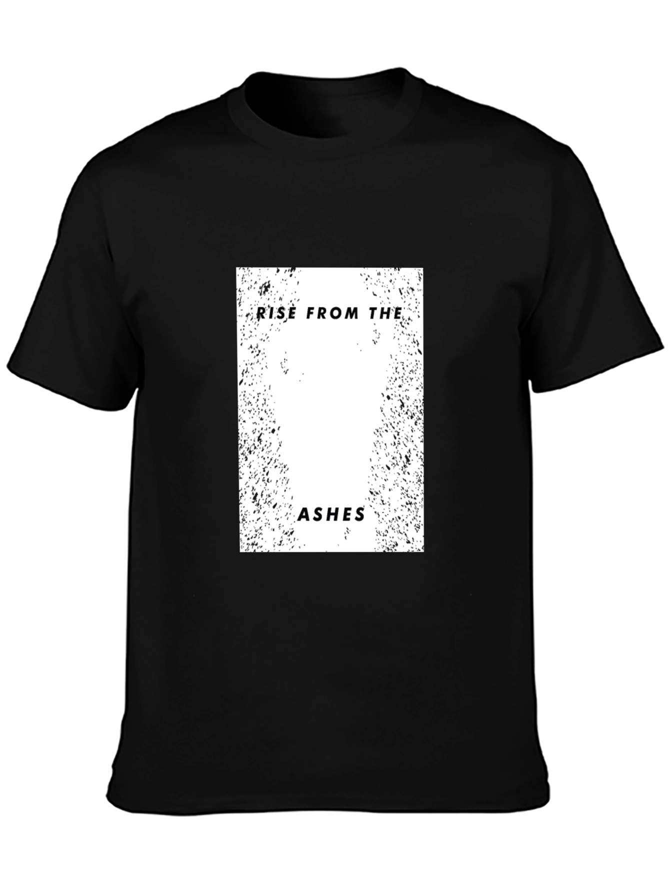 Rise From The Ashes Black Graphic Tee