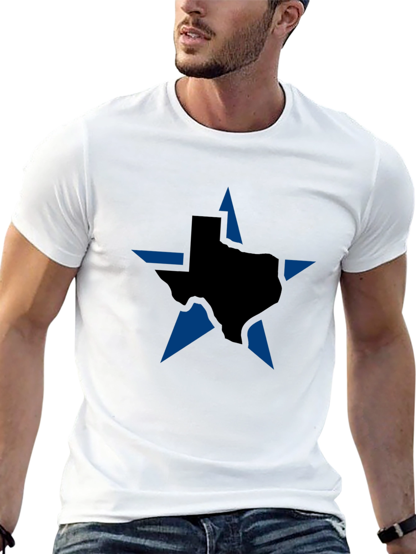 Texas Lone Star T-Shirt - Bold Patriotic Design