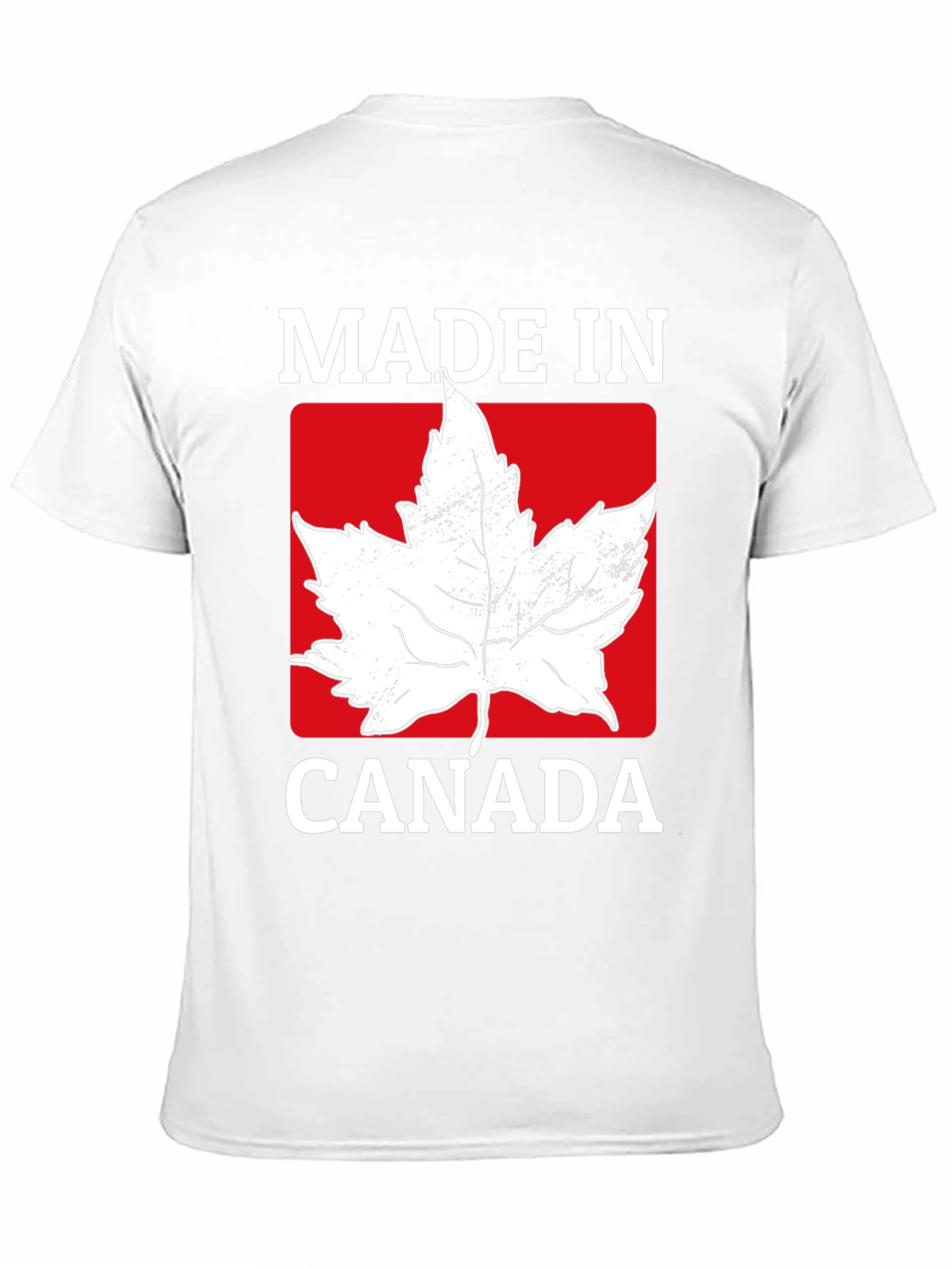 Made in Canada Maple Leaf Graphic T-Shirt