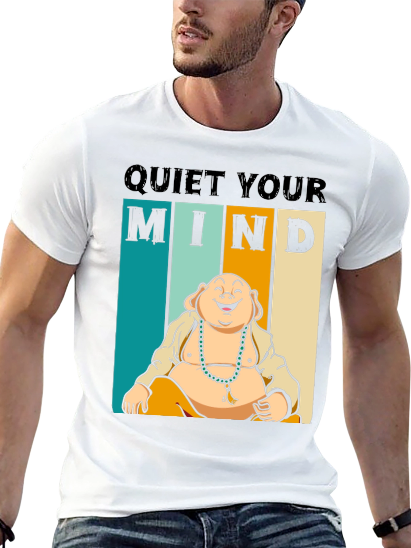 Quiet Your Mind Buddha Graphic Tee
