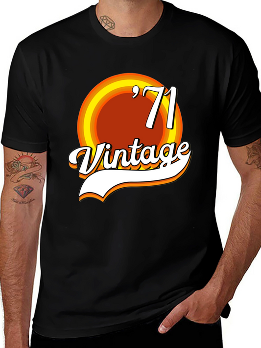 Vintage 71 Graphic Tee - Retro Style