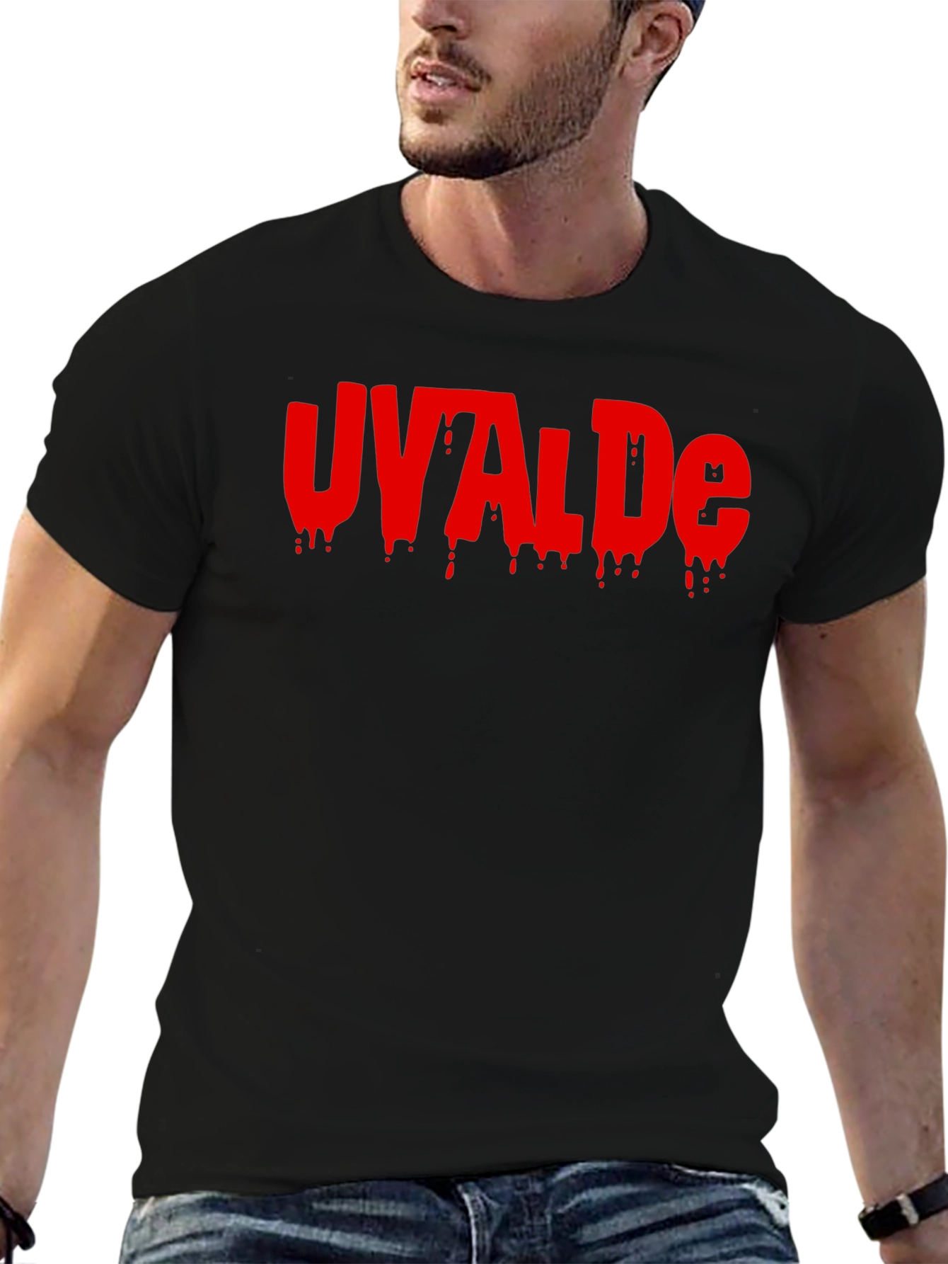 Uvalde Graphic T-Shirt - Black