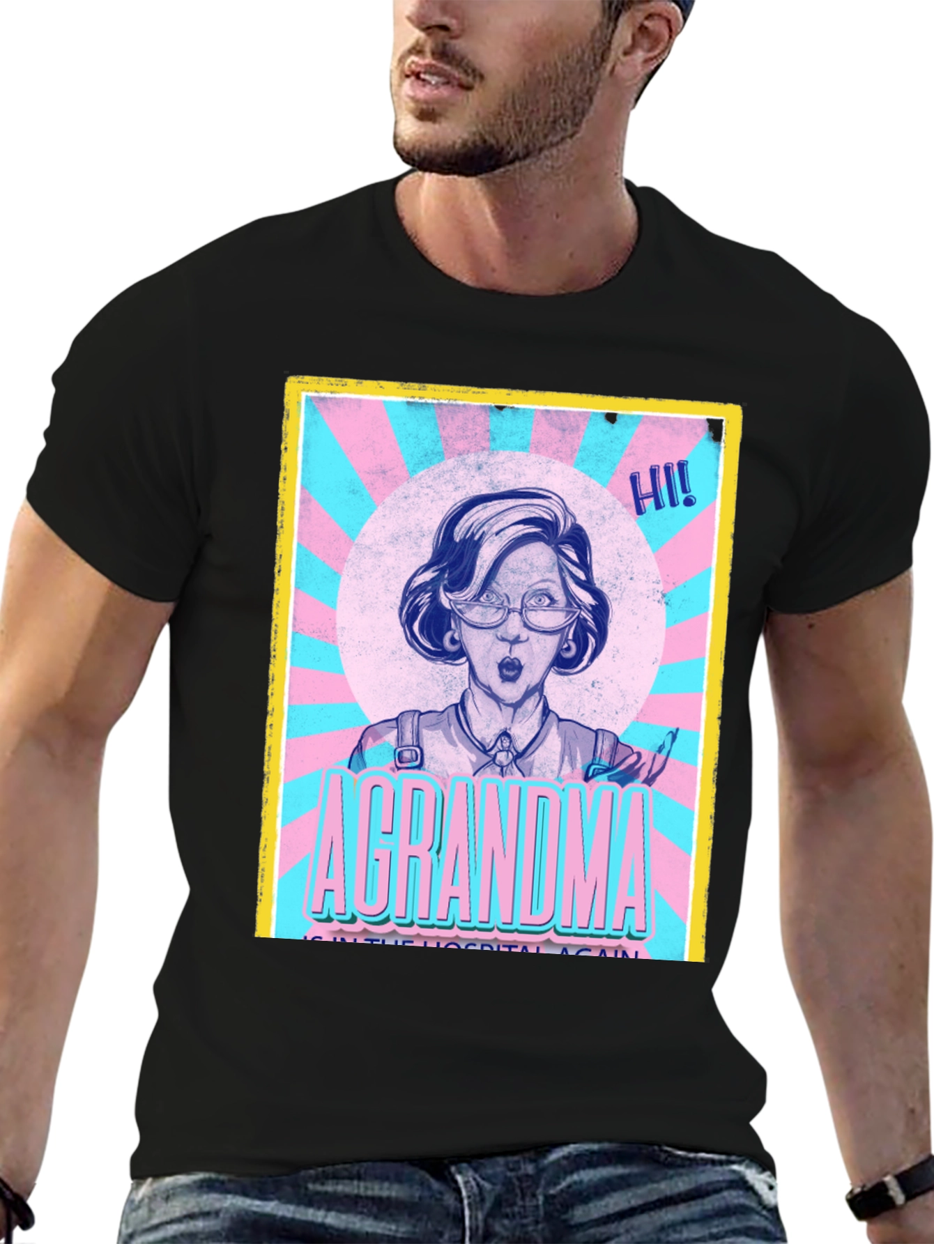 A Grandma in the Hospital Again T-Shirt