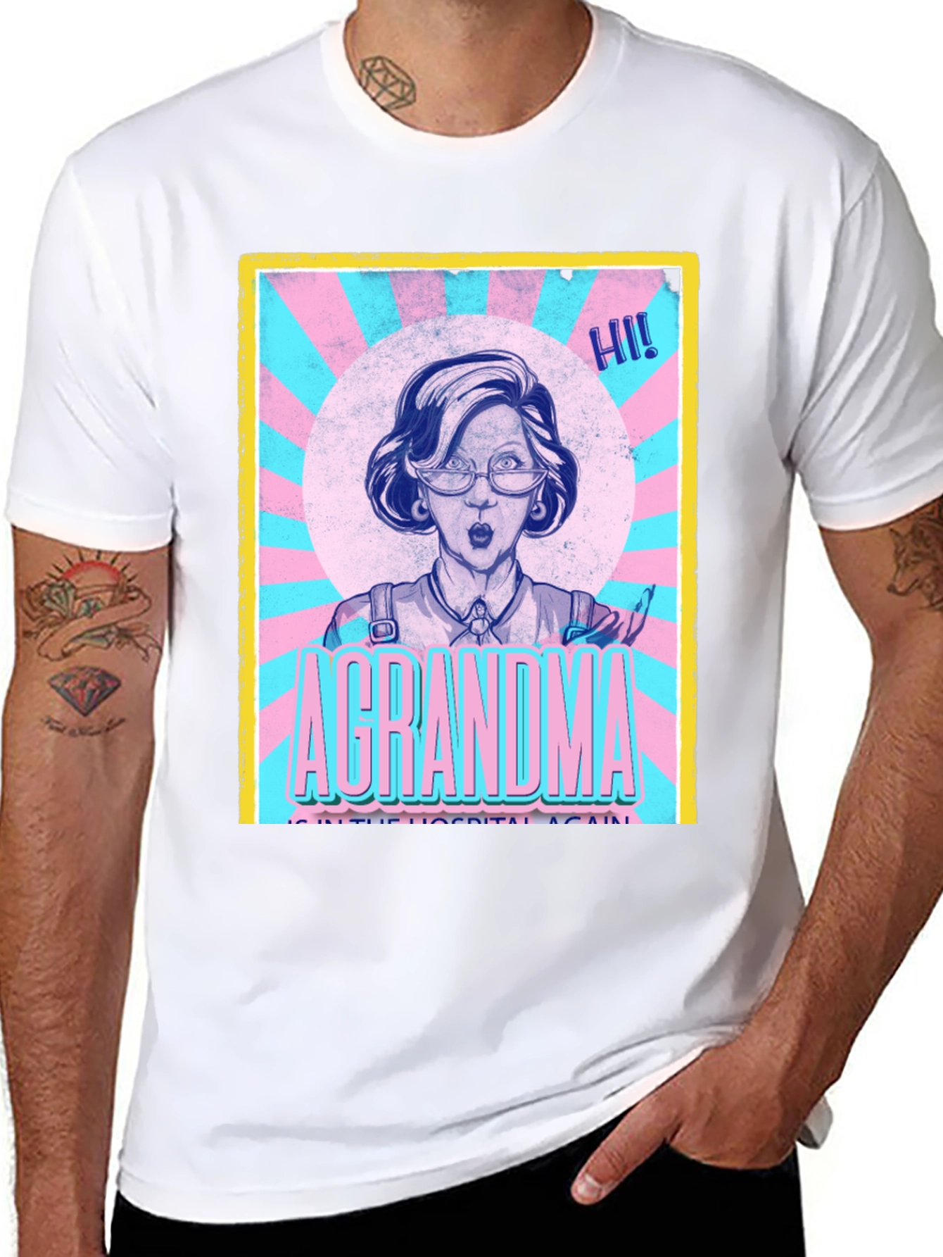 A Grandma in the Hospital Again T-Shirt