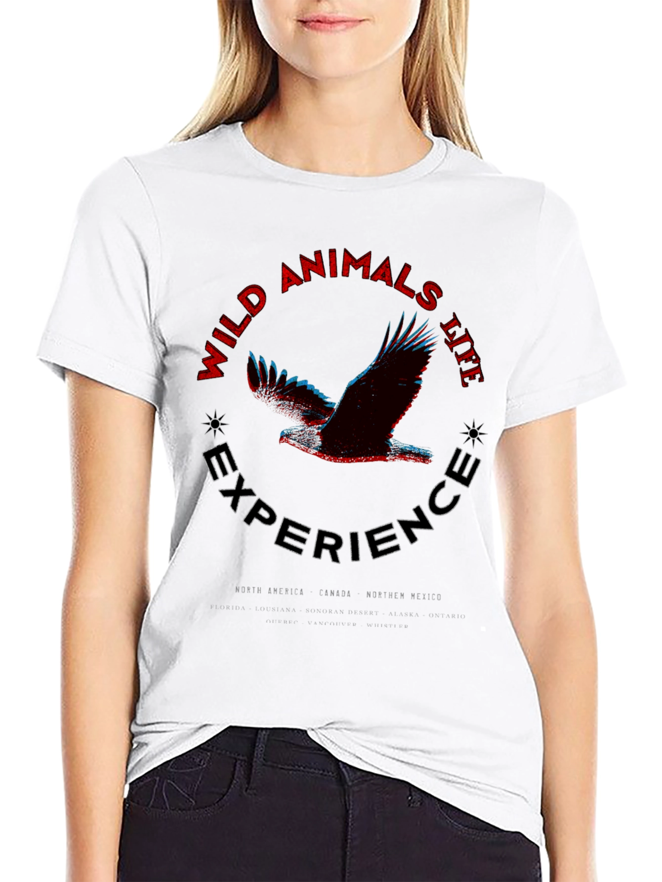 Wild Animals Life Experience Graphic Tee