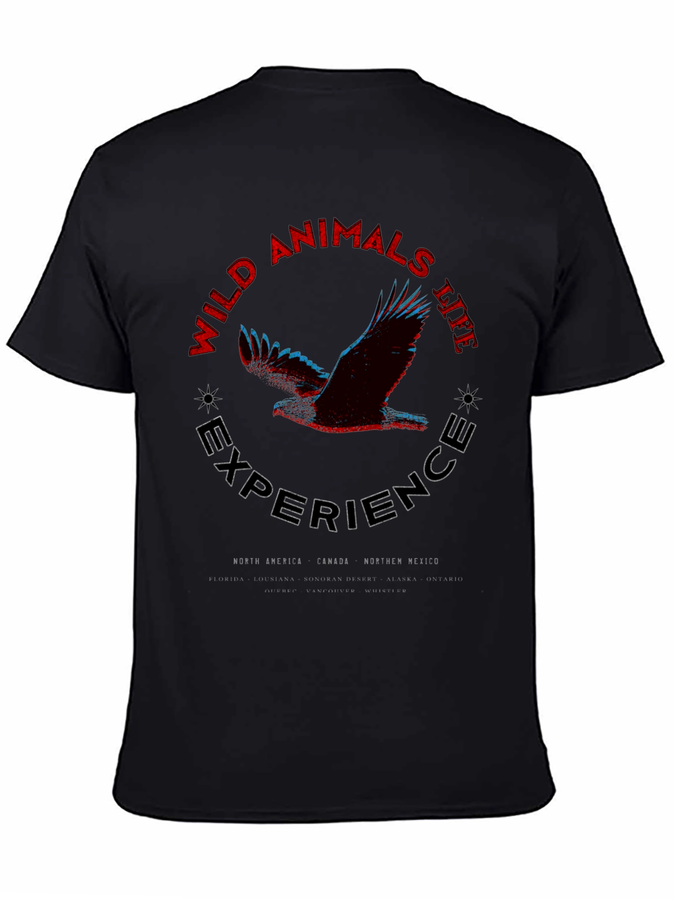 Wild Animals Life Experience Graphic Tee