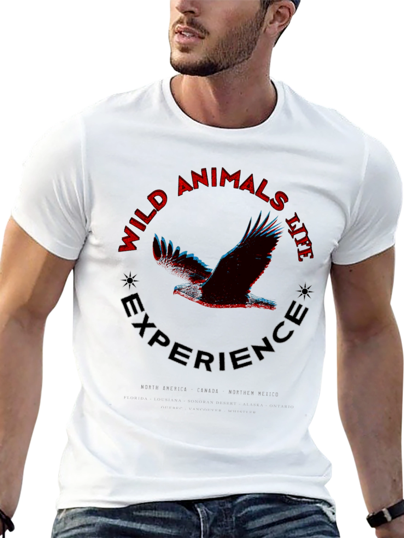 Wild Animals Life Experience Graphic Tee