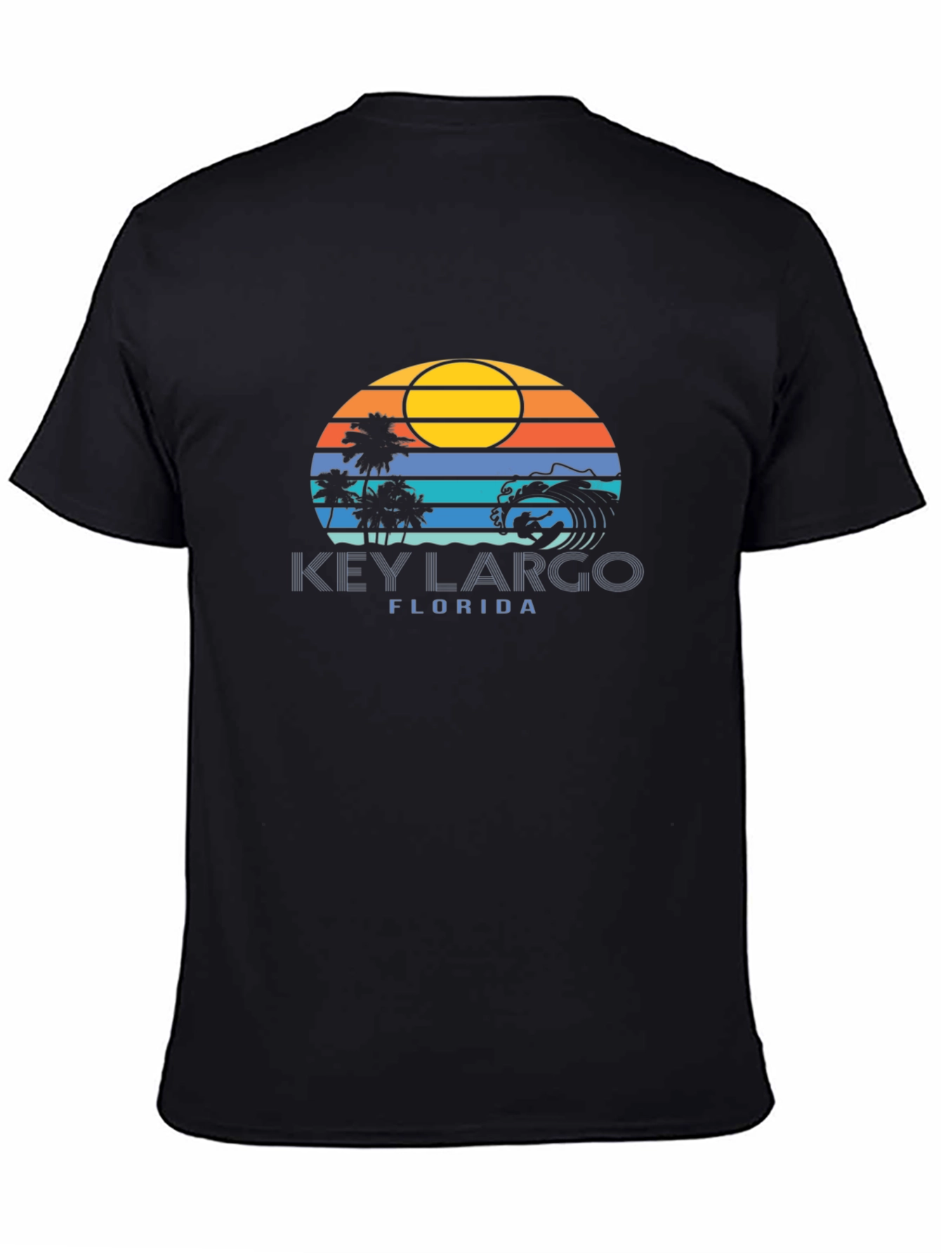 Key Largo Florida T-Shirt - Beach Sunset Tee