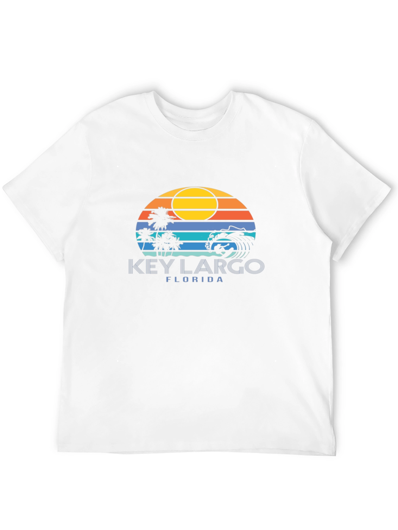 Key Largo Florida T-Shirt - Beach Sunset Tee