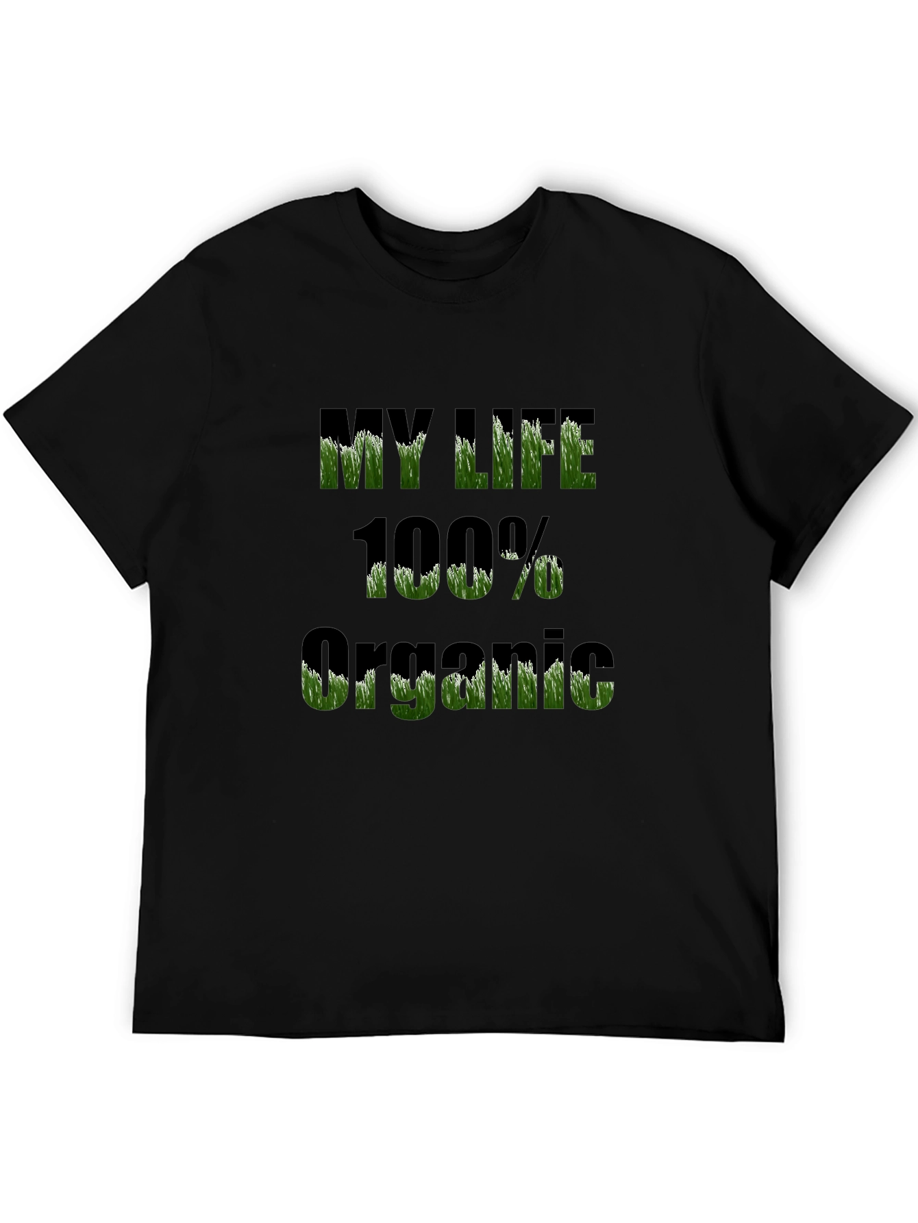 Organic Life Graphic Tee - Black