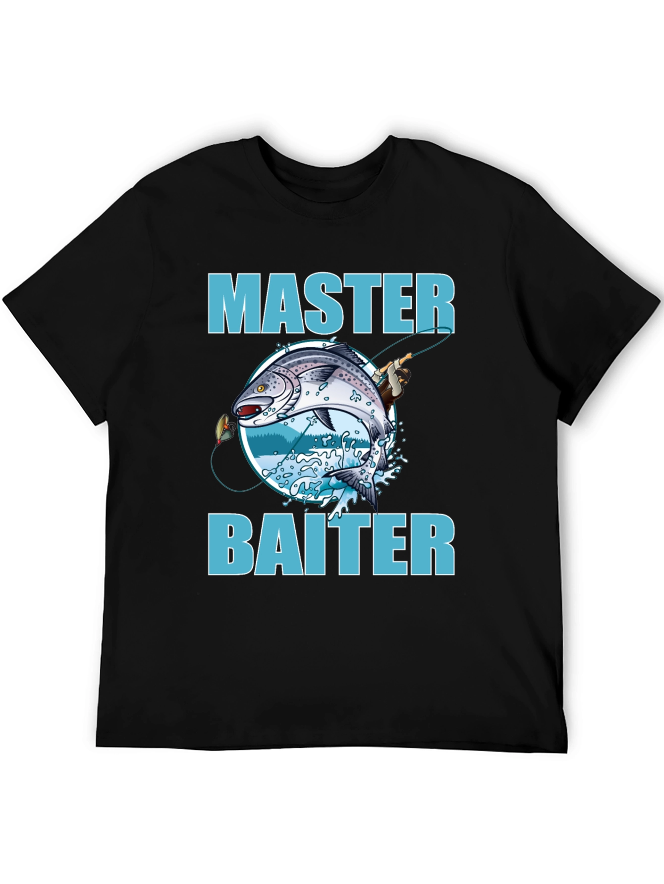 Master Baiter Fishing T-Shirt - Funny Fishing Tee