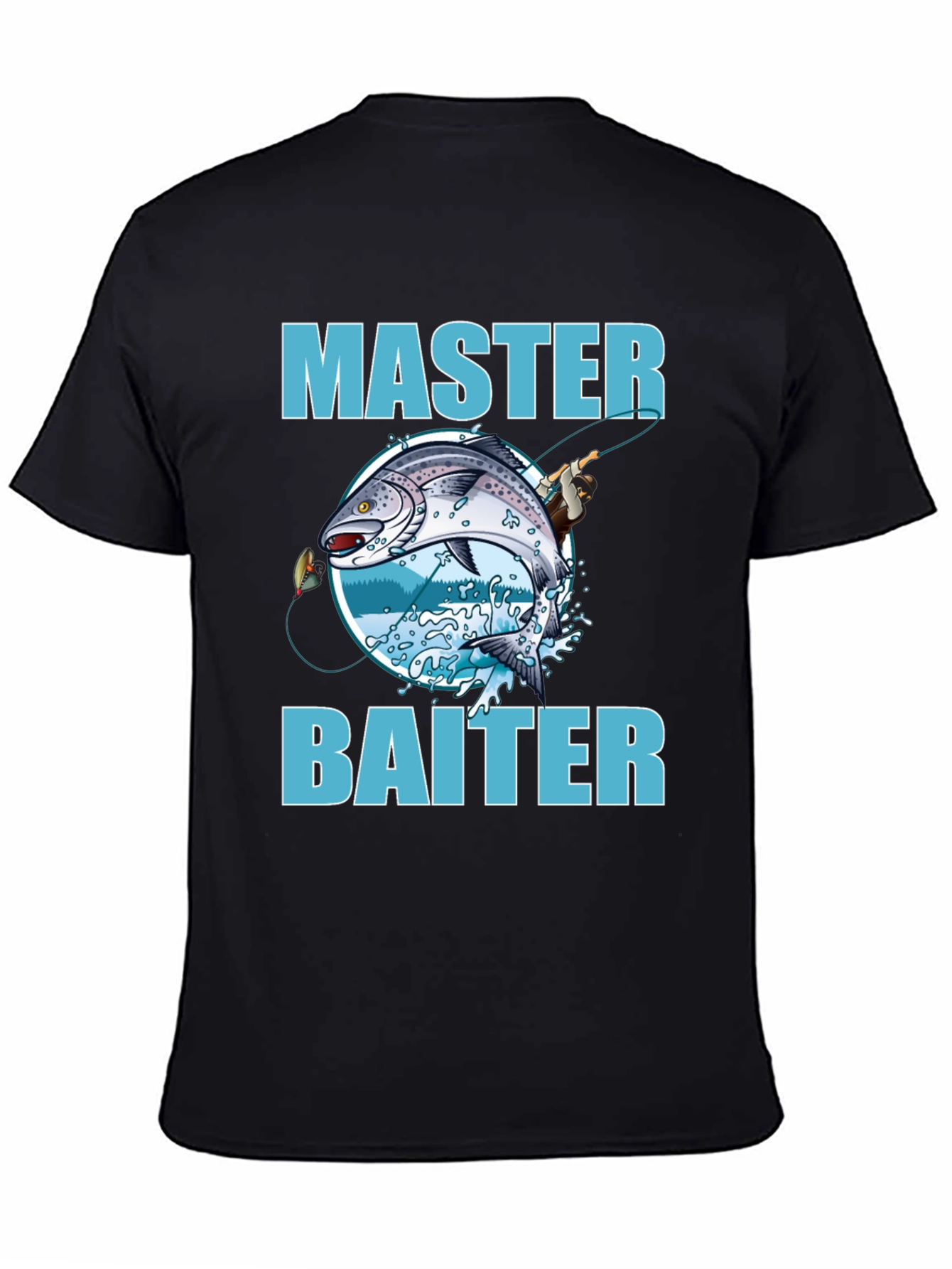Master Baiter Fishing T-Shirt - Funny Fishing Tee