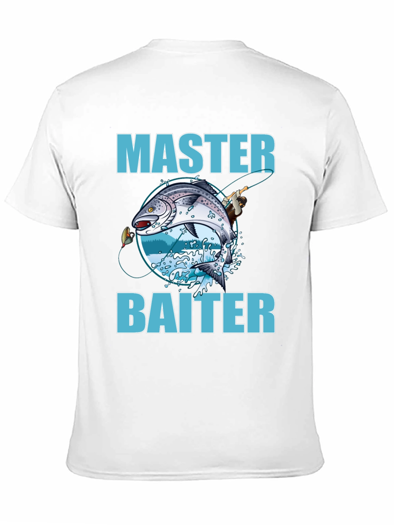 Master Baiter Fishing T-Shirt - Funny Fishing Tee