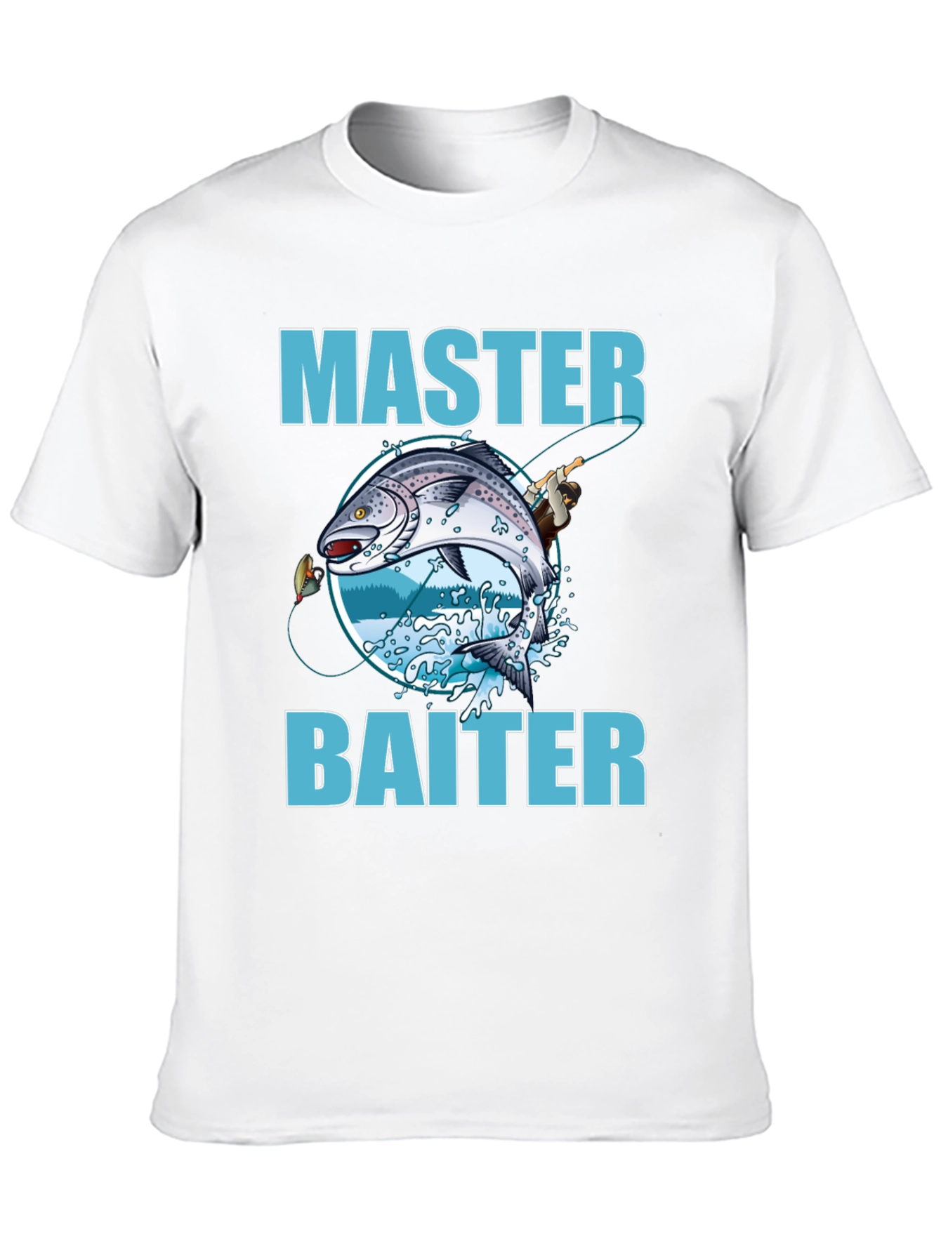 Master Baiter Fishing T-Shirt - Funny Fishing Tee