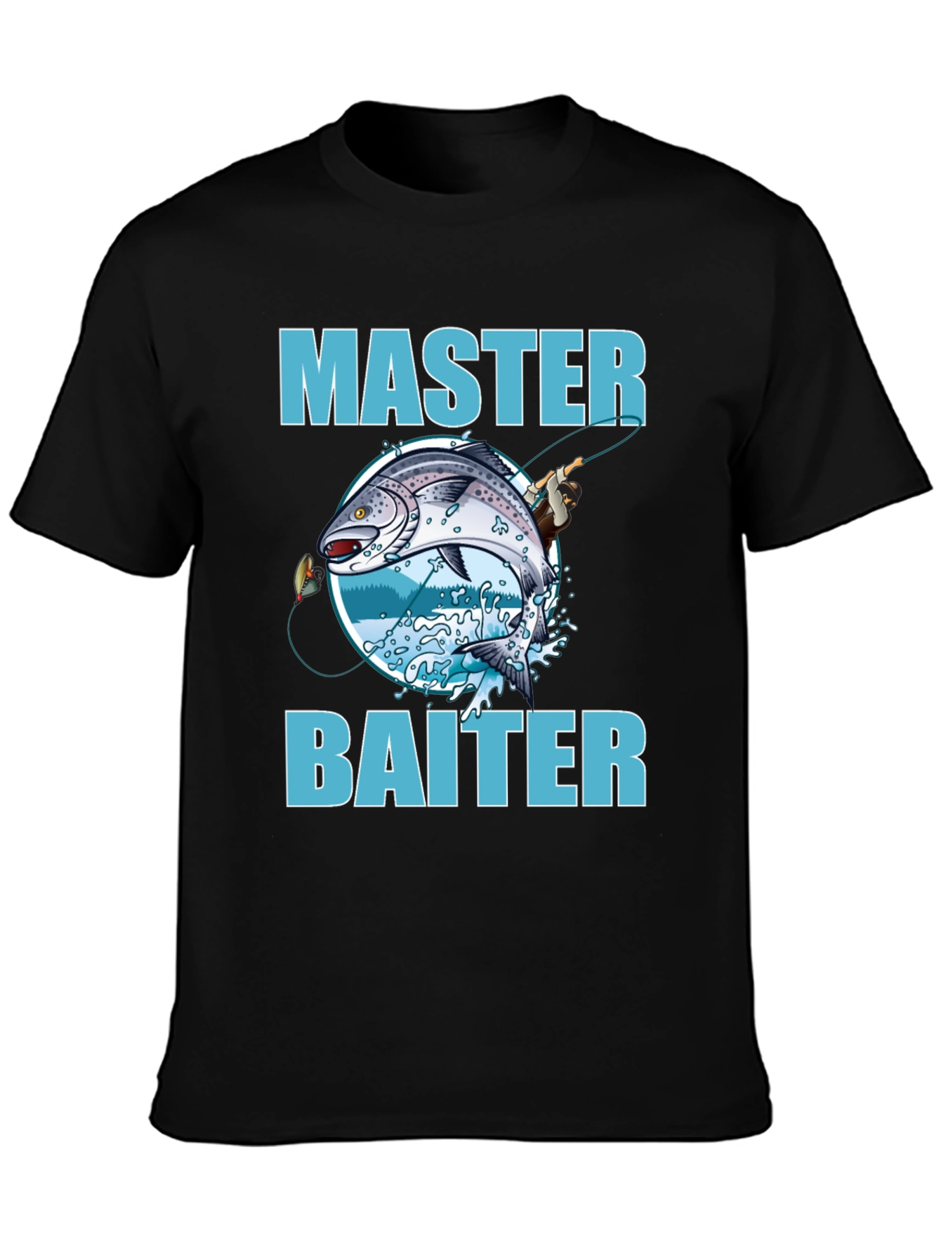 Master Baiter Fishing T-Shirt - Funny Fishing Tee