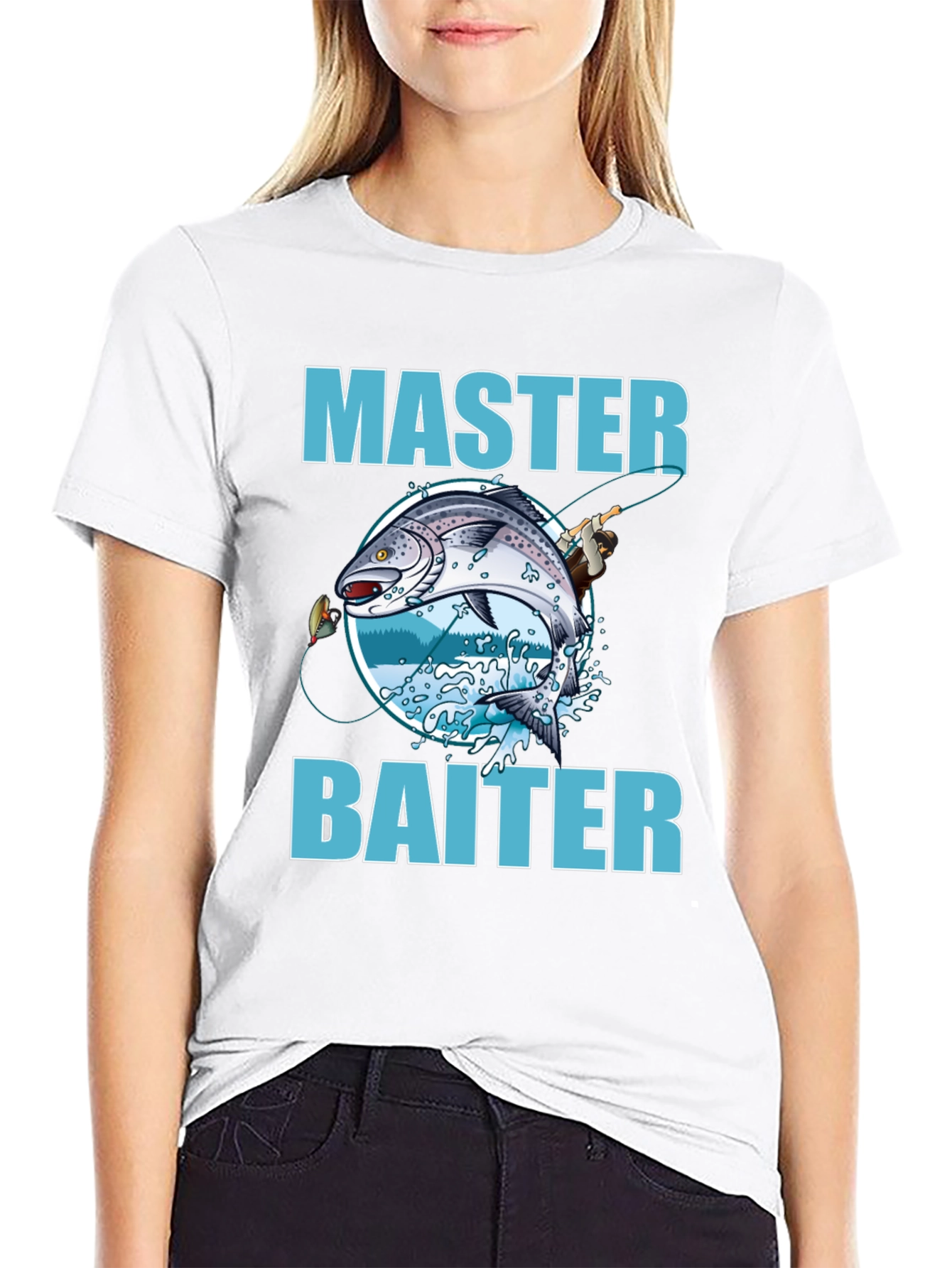 Master Baiter Fishing T-Shirt - Funny Fishing Tee