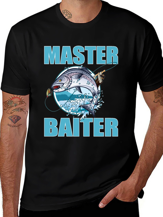 Master Baiter Fishing T-Shirt - Funny Fishing Tee