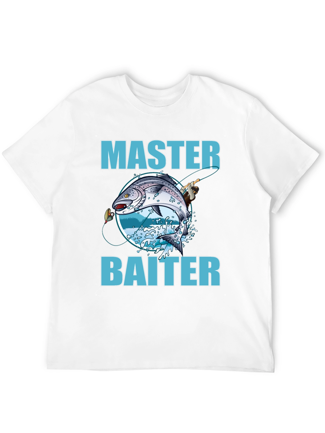 Master Baiter Fishing T-Shirt - Funny Fishing Tee