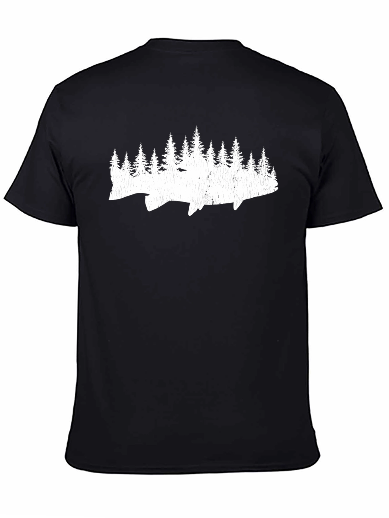 Nature Fish Graphic Tee - Soft Cotton Comfort