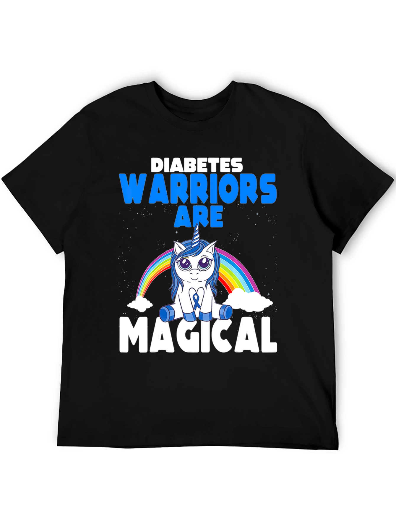 Diabetes Warrior Magical Unicorn T-Shirt