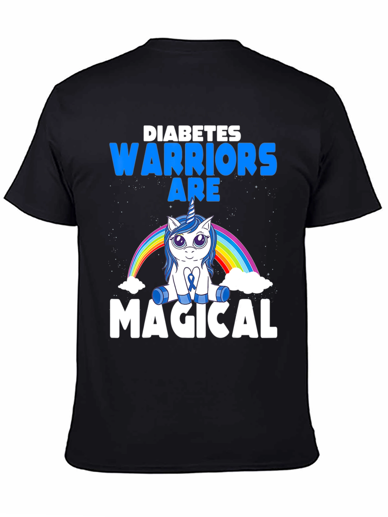 Diabetes Warrior Magical Unicorn T-Shirt