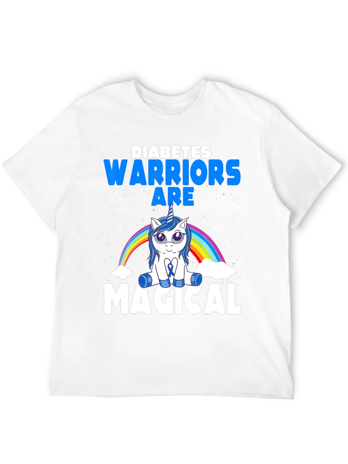 Diabetes Warrior Magical Unicorn T-Shirt