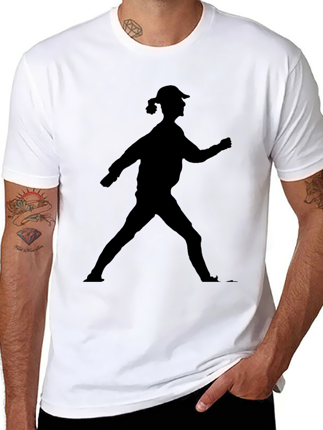 Silhouette Walker Tee