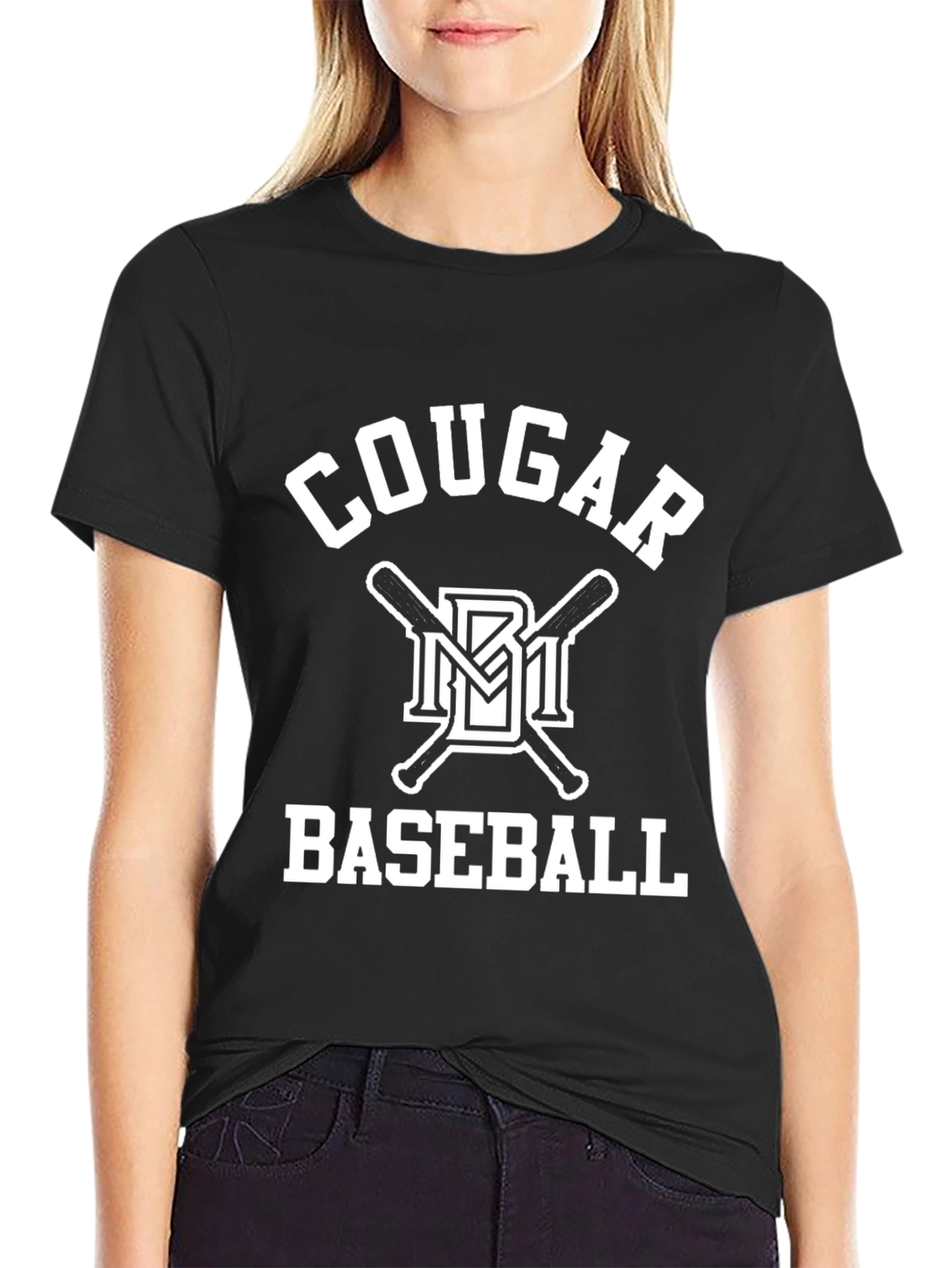 Cougar Baseball Graphic T-Shirt